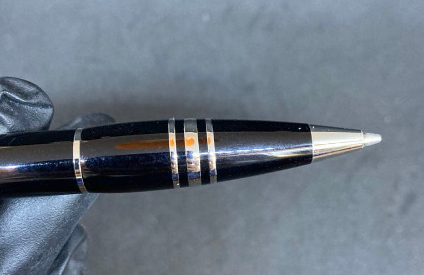 Montblanc Star Walker Platinum Resin Mechanical Pencil Black Starwalker w/Box