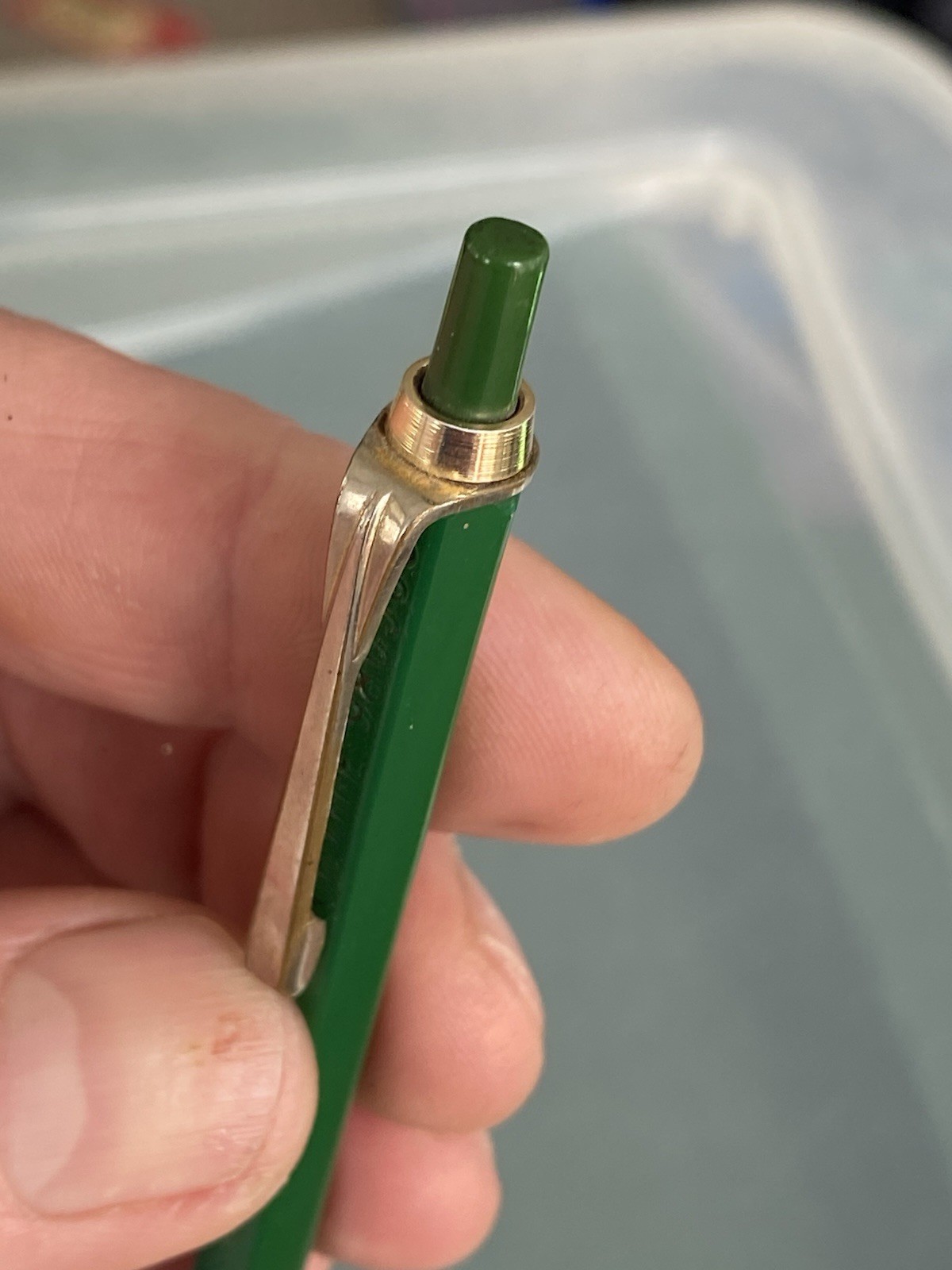 Faber-Castell LOCKTITE 9805SG Germany Drafting 2mm Lead Holder VINTAGE