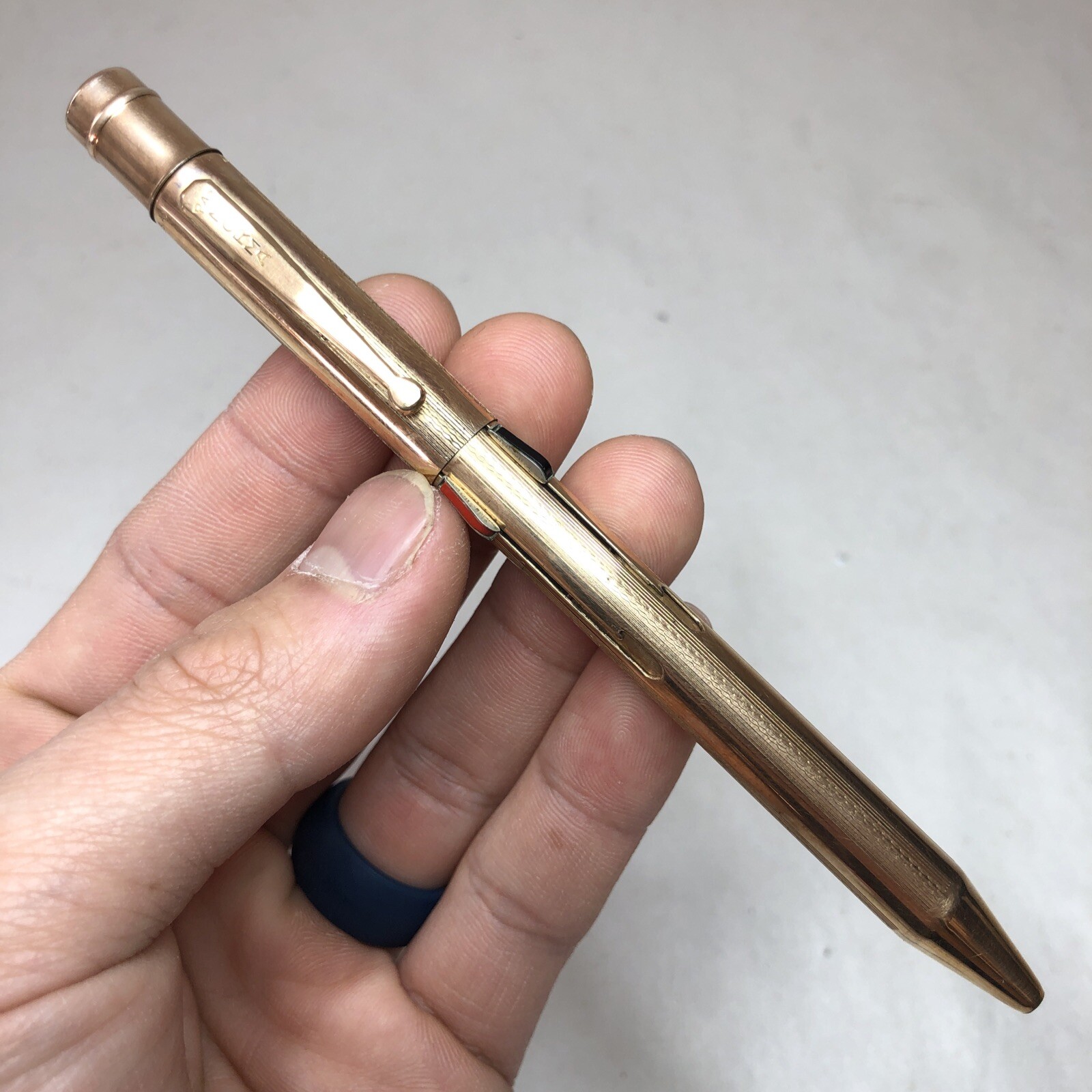 Vintage THE NORMA 4 COLORED PENCIL 10K 1/40 ROLLED GOLD
