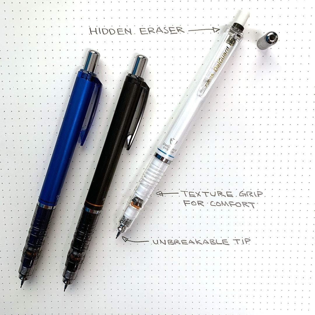 Reliable 12-Pack of DelGuard 0.5mm HB Break-Resistant Leads for Professionals