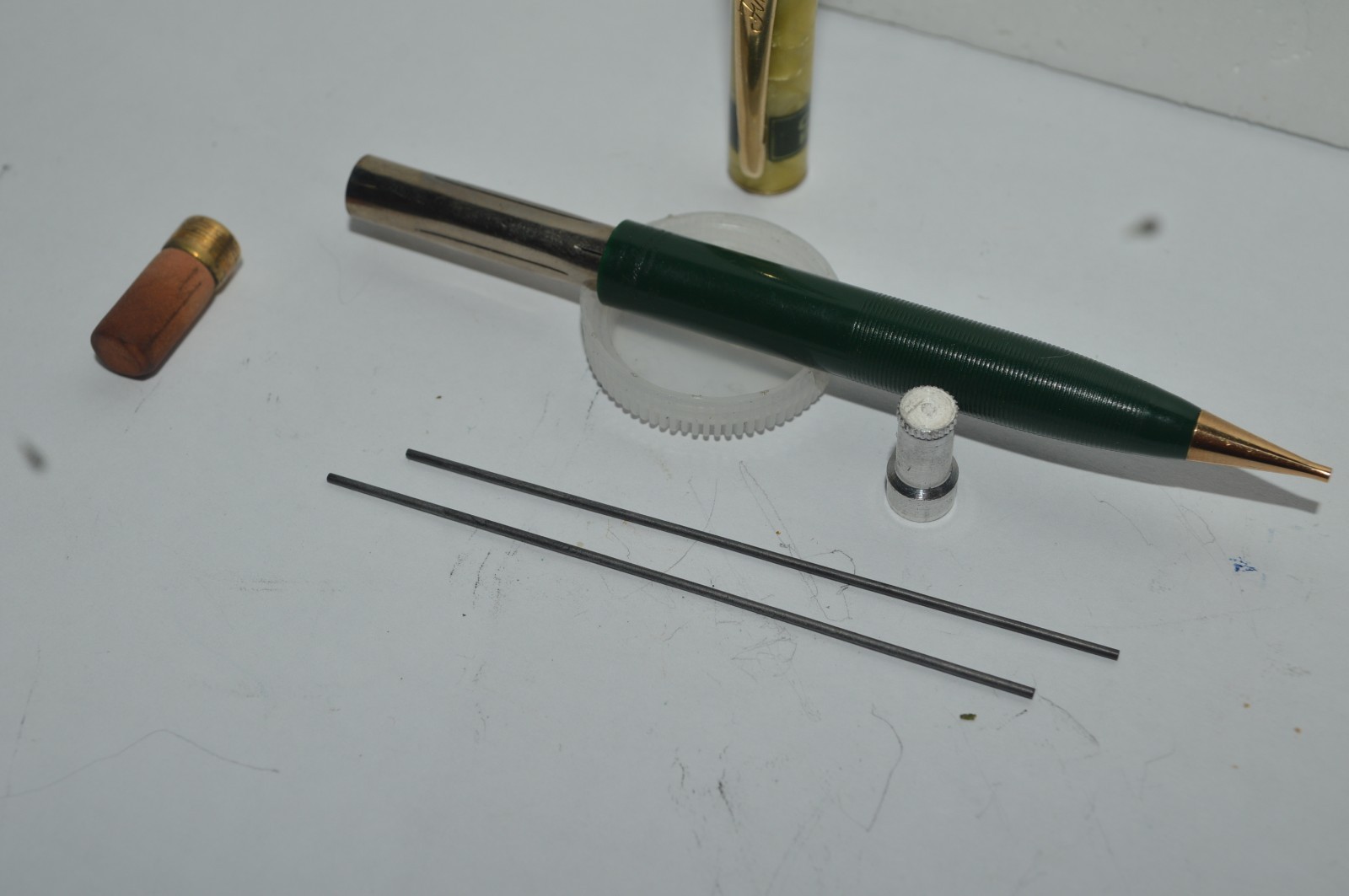 FINELINE Mechanical Pencil By Sheaffer Standard Glass & Paint Promo Circa 1950s