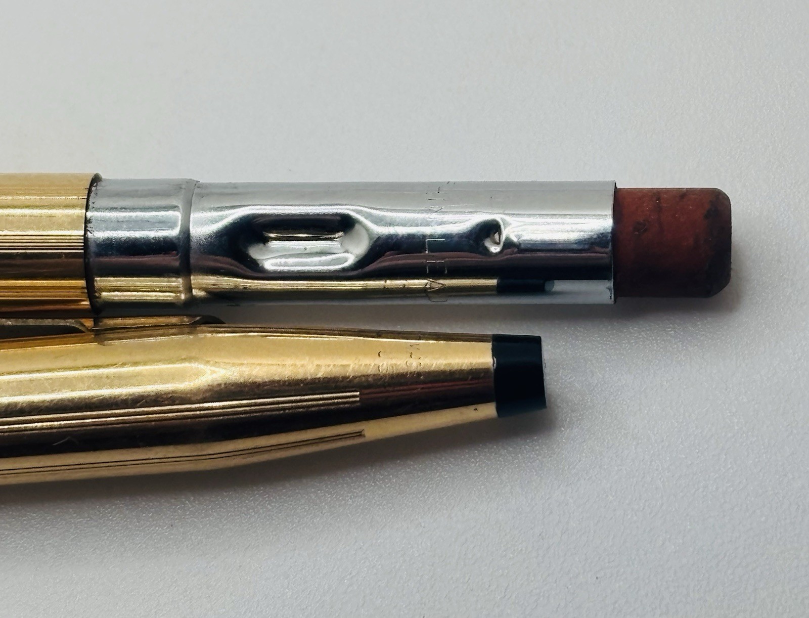 Vintage CROSS CLASSIC Mechanical Pencil 1/20 14KT Yellow Gold Filled 5.25”
