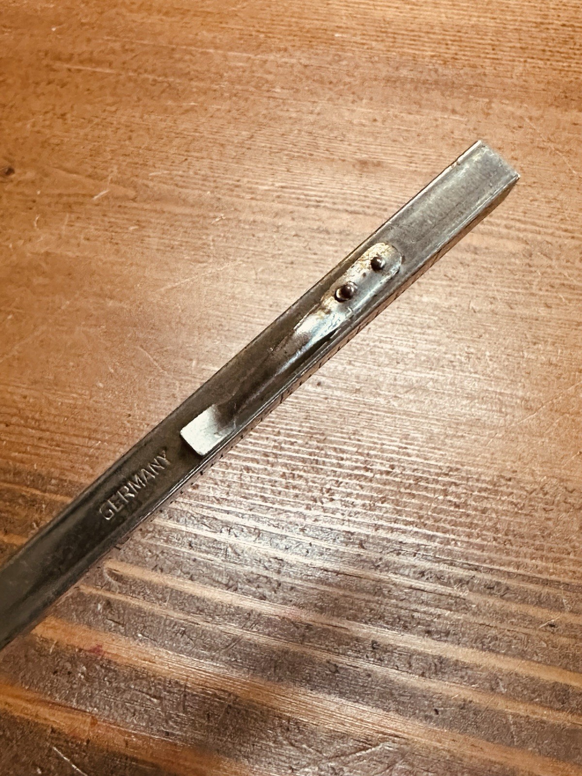 Vintage Metal Twist Pencil Telescoping/Retractable Ruler 12”/30cm Germany Made