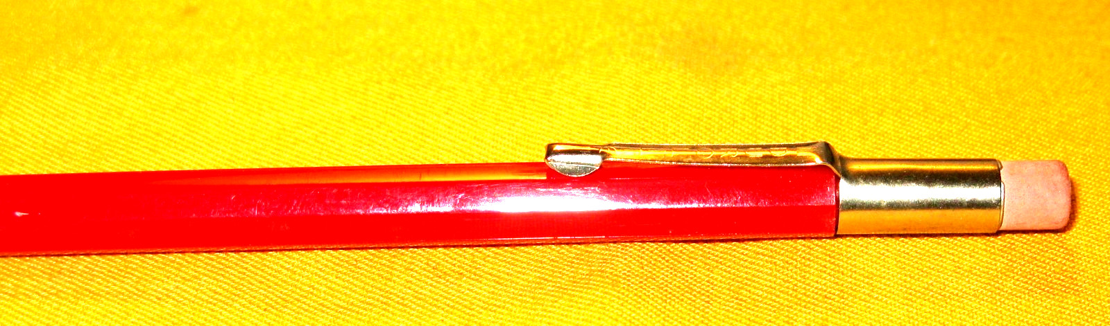 NEW-NEVER USED RED DUR-O-LITE MECHANICAL PENCIL WITH 1.18MM LEAD