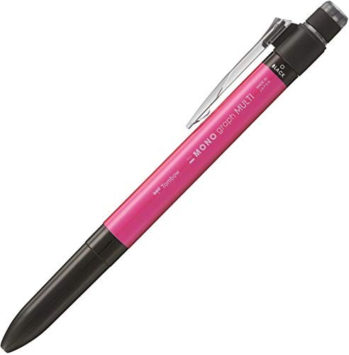 Tombow Pencil Multi-function Pen 2S + Eraser MONO Monograph Multi Pink