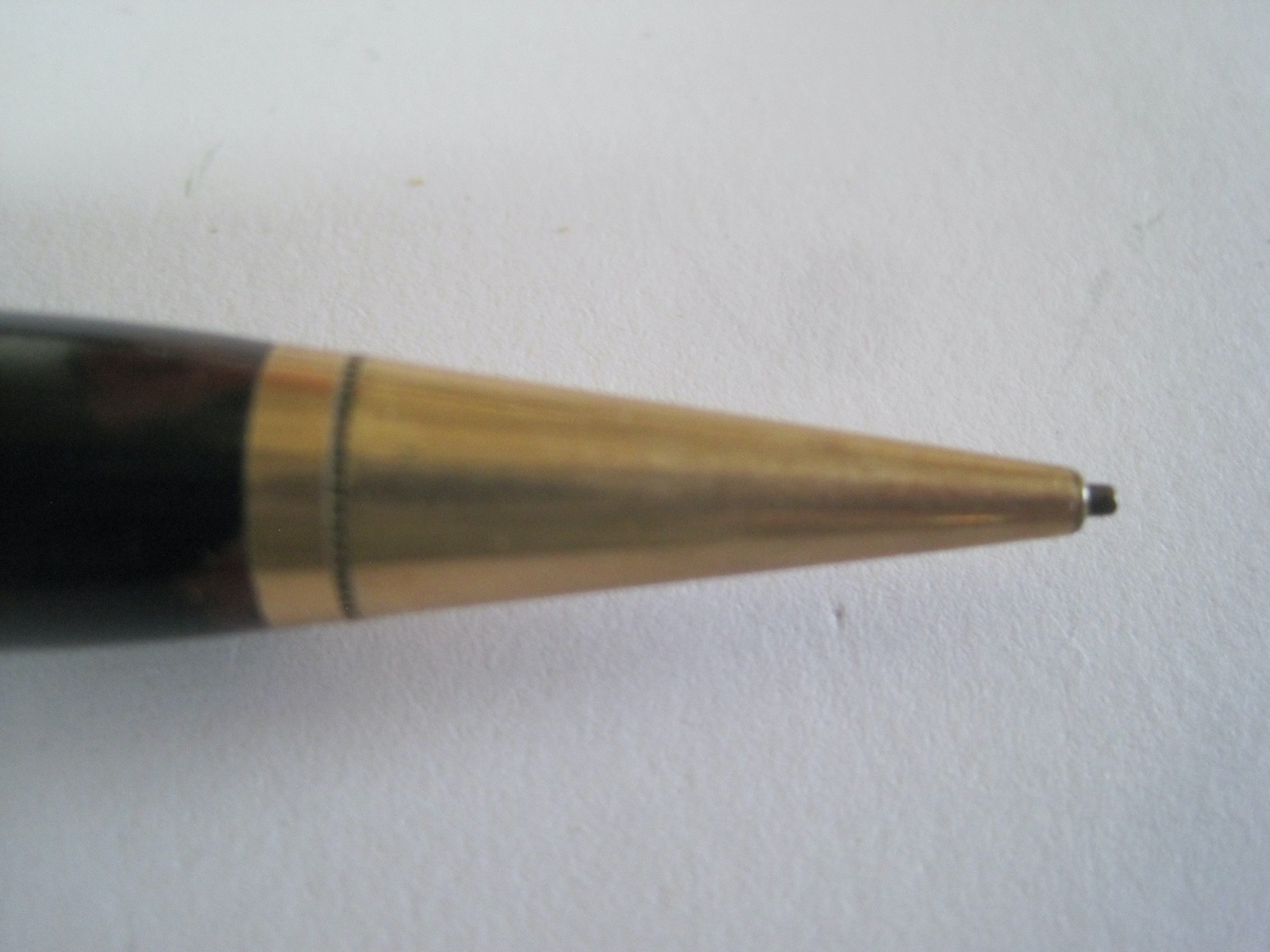 Parker Marbled Gold Tone Duofold Mechanical Pencil Antique 1920’s