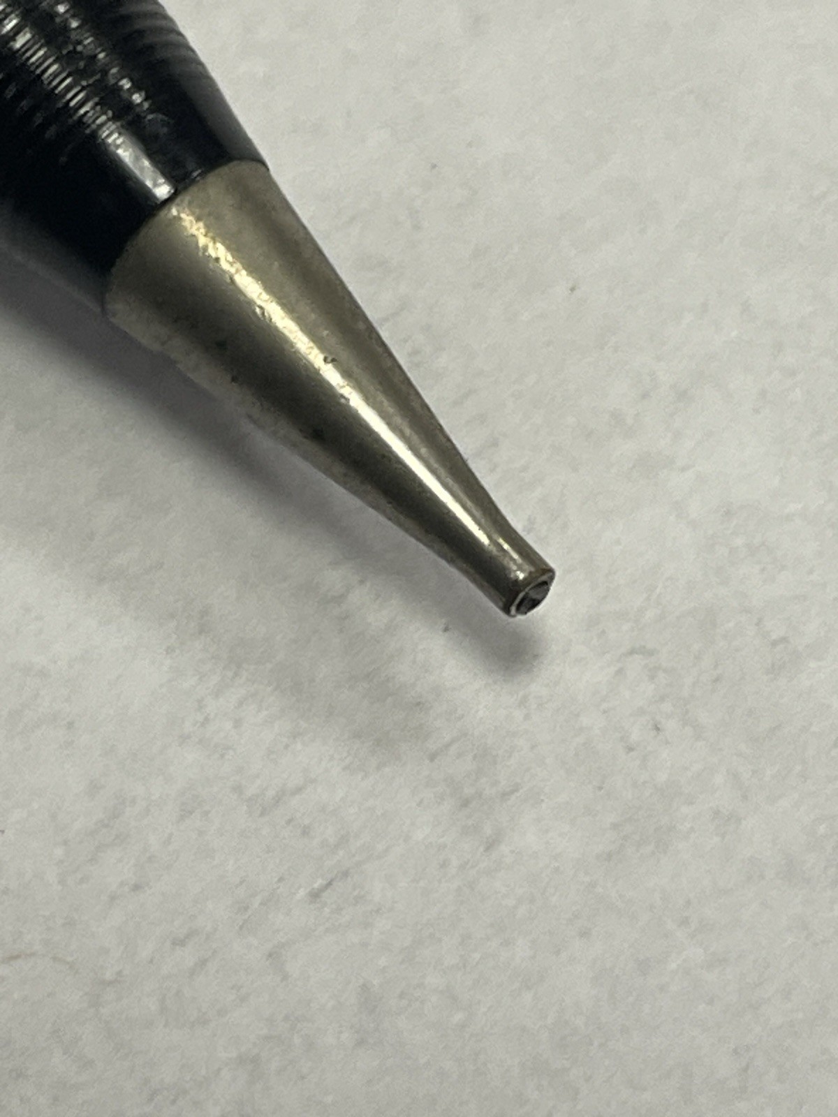 Vintage Sheaffer Fineline Mechanical Pencil Black & Gold, Works, Shows Use