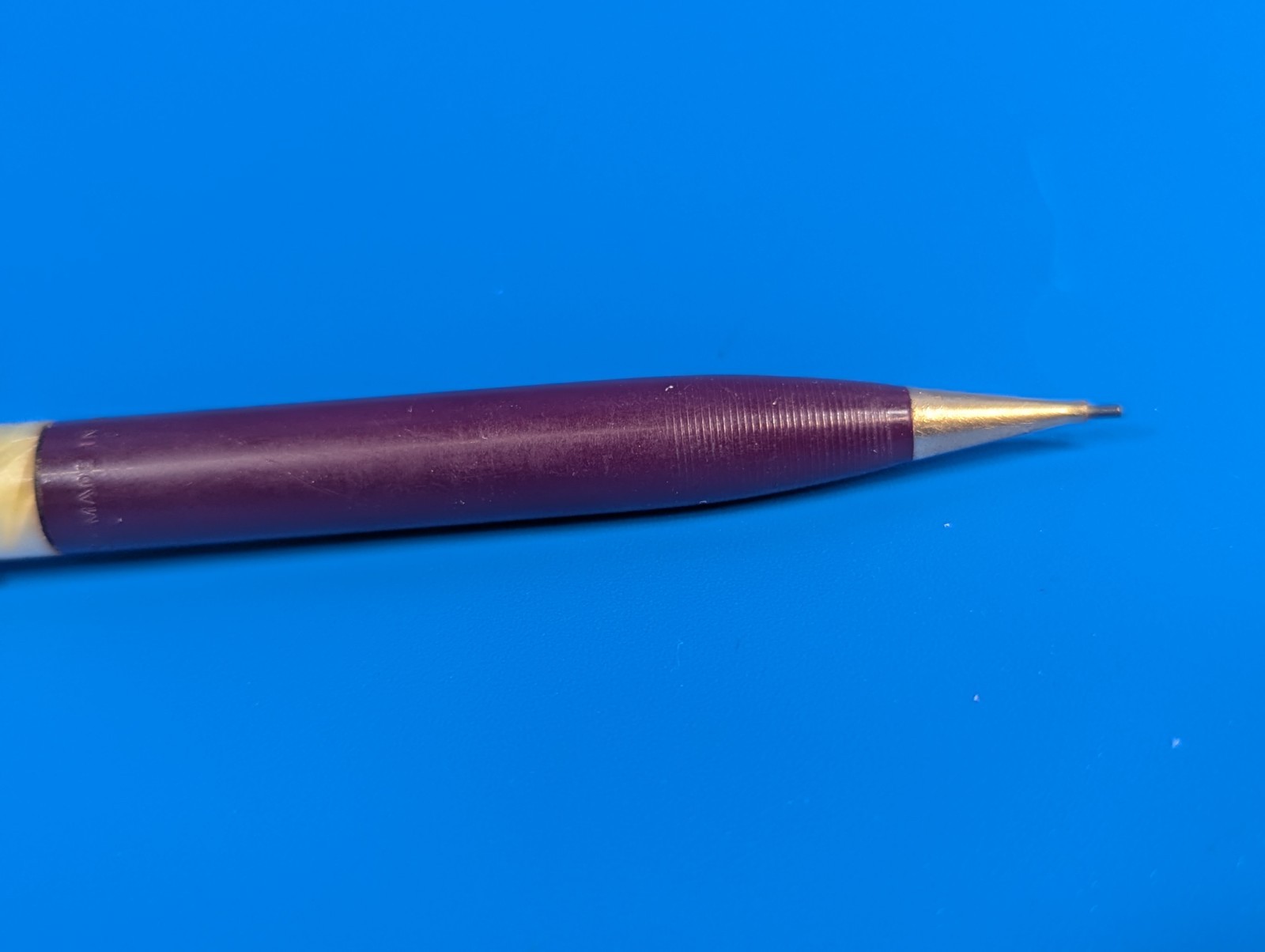 Vintage Sheaffer Fineline Mechanical Pencil Green Pearlescent USA