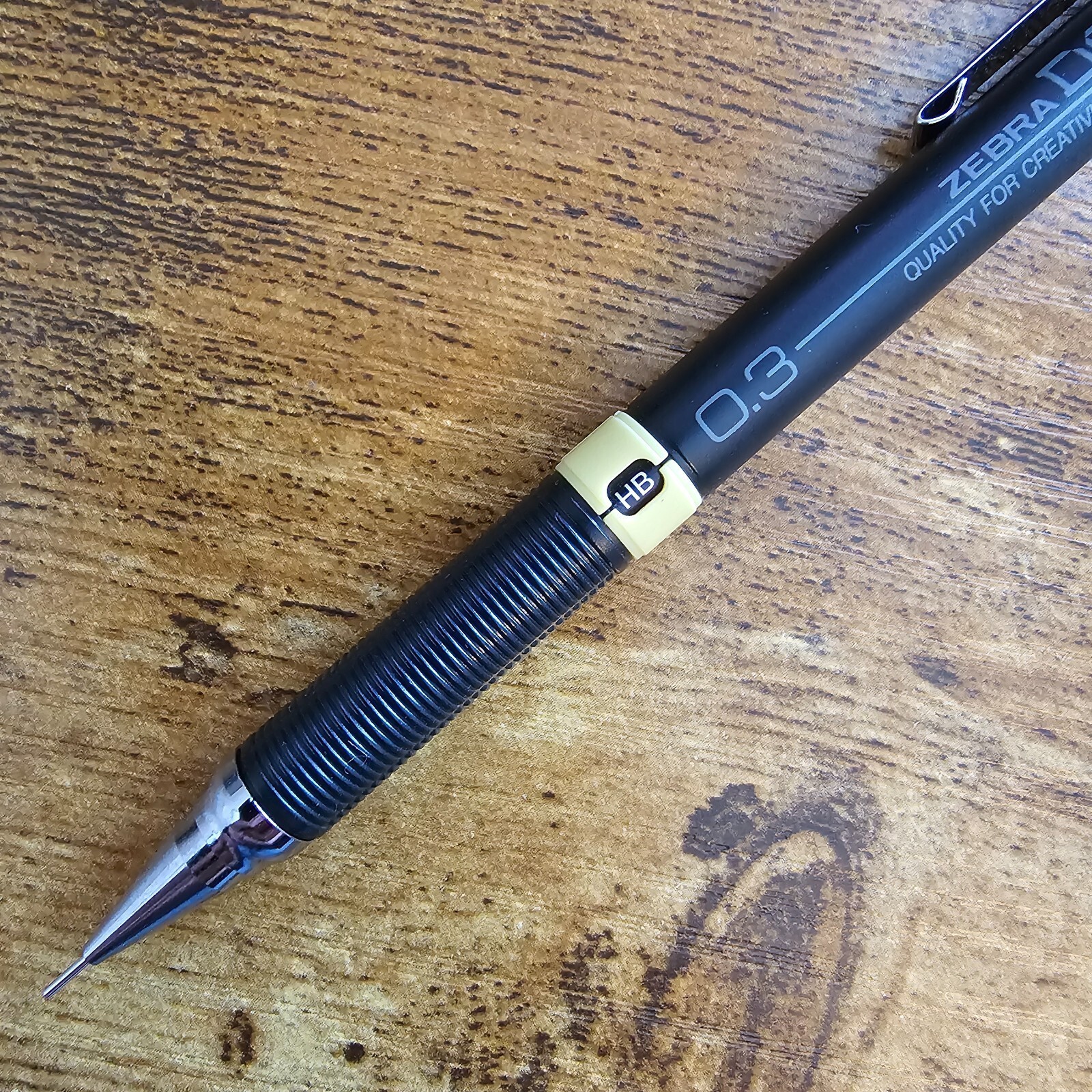 Zebra Drafix technical drafting pencil featuring a 0.3mm lead size