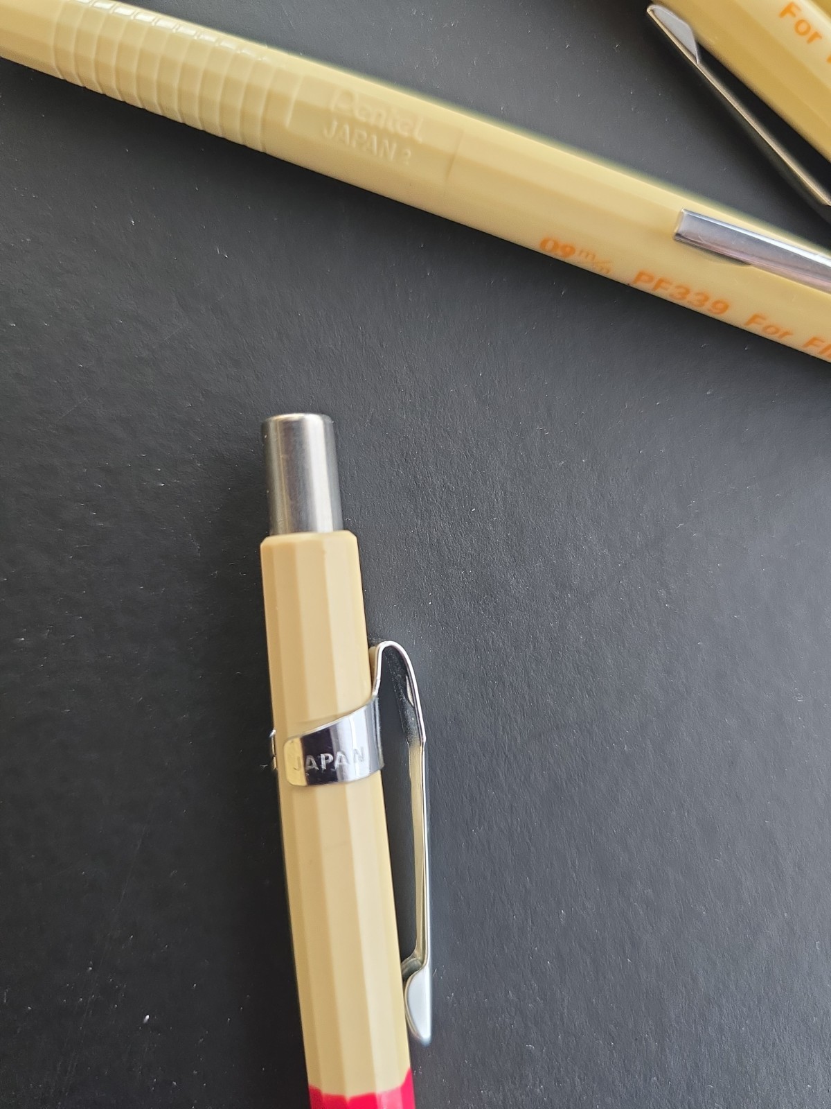 4 VTG Pentel PF339 Mechanical Pencil Lot For Film 0.9mm Japan Rare