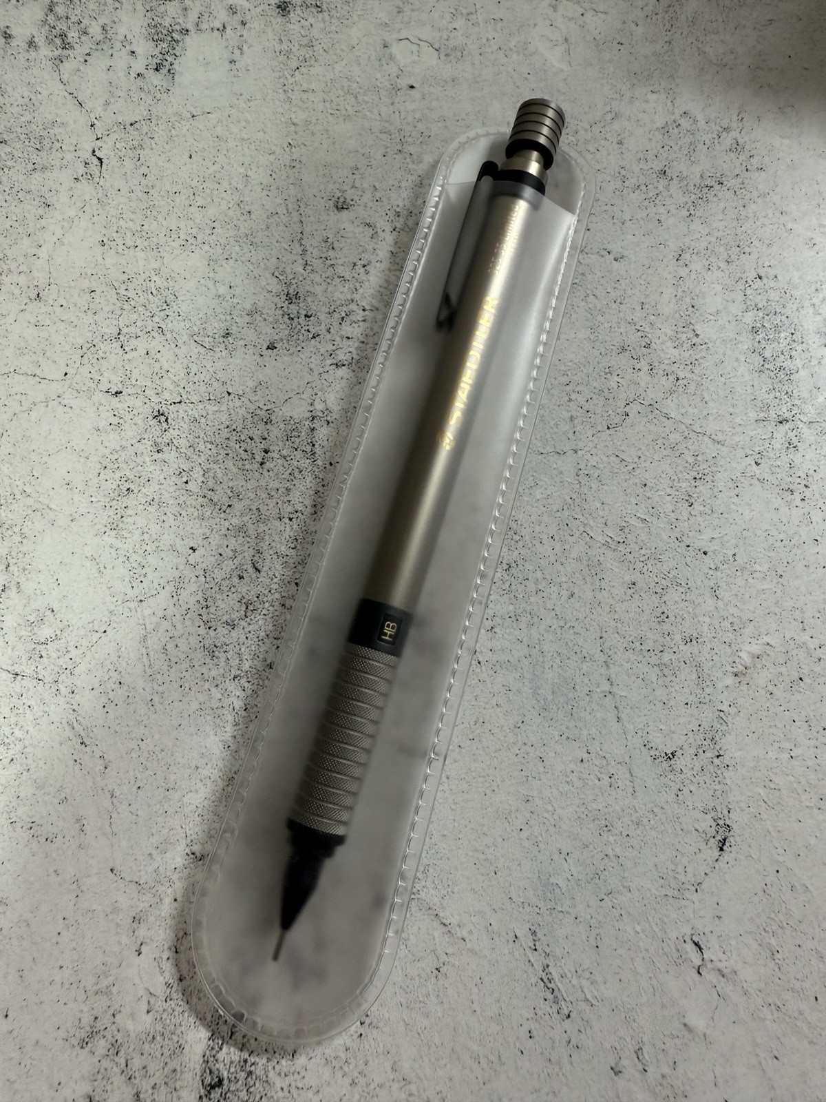 Staedtler 925 35 Limited Edition Mechanical Pencil Silver Metal Aluminum Itoya