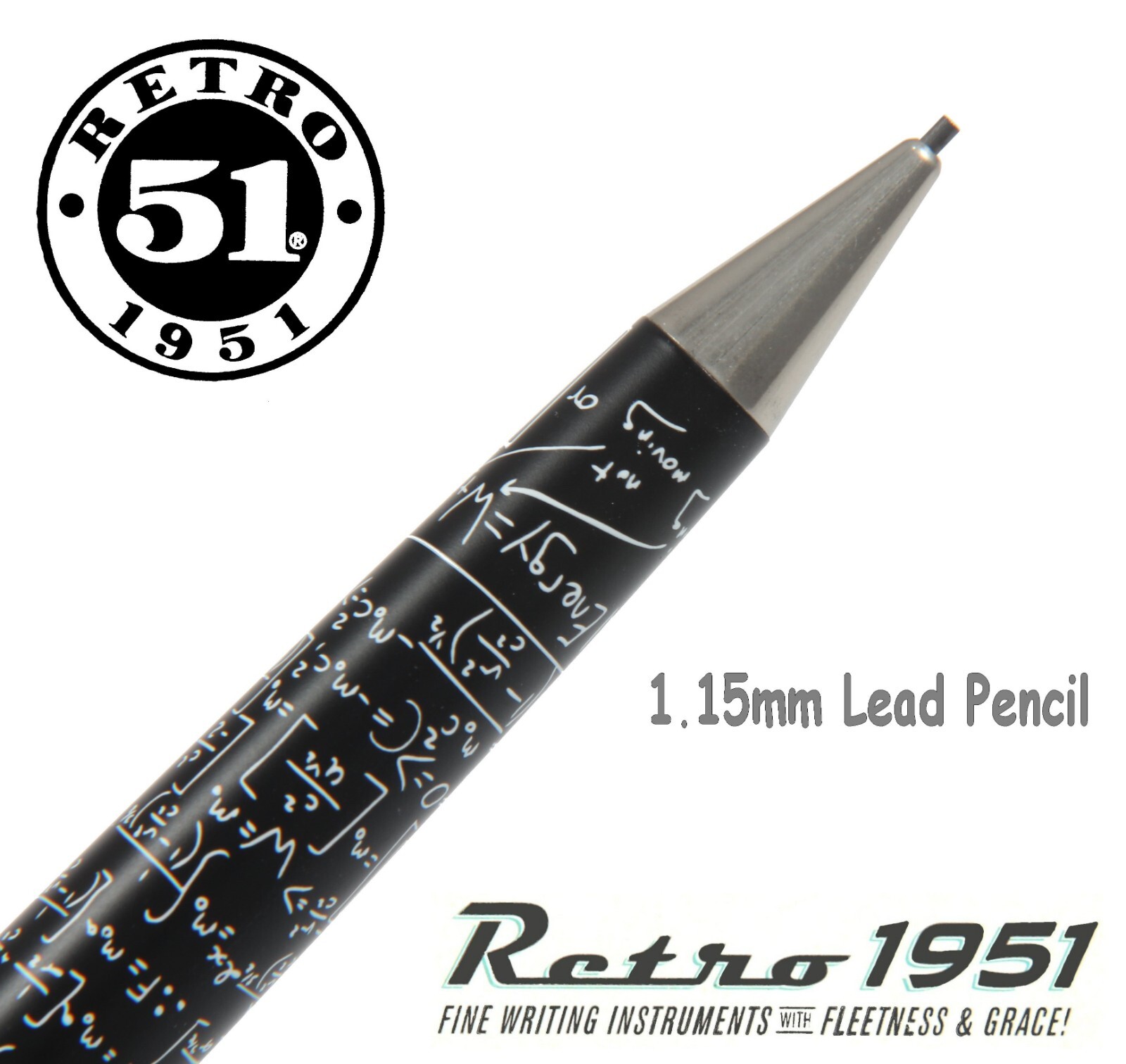 Retro 51 Albert Vintage Metalsmith 1.15mm Mechanical Lead Pencil #VRP-1705