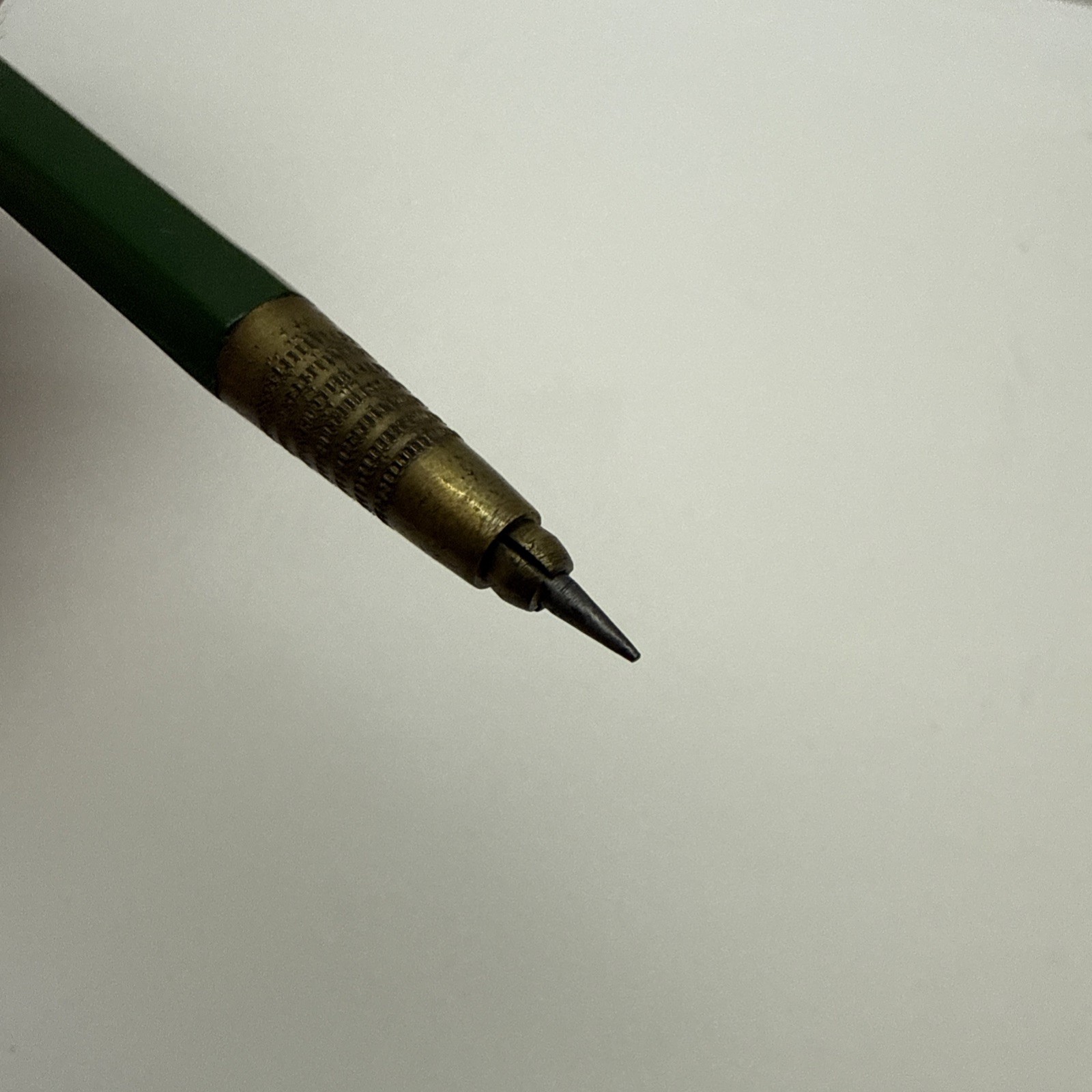 Vintage A W Faber Castell Locktite Lead USA Mechanical Pencil – Green – Working