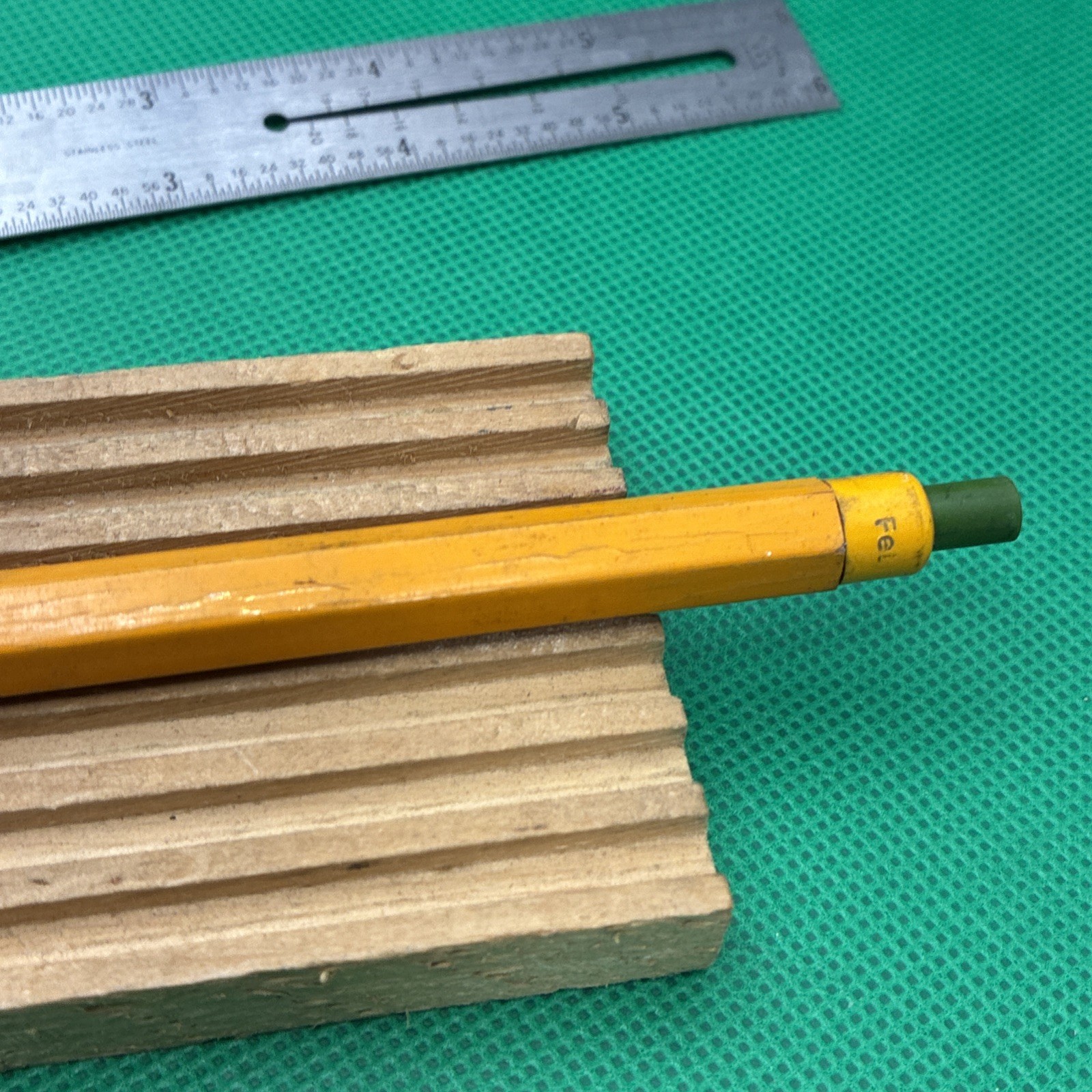 blue pusher EBERHARD FABER 606 ” VAN DYKE ” CHR MO LEADHOLDER pencil 2 mm Loc5