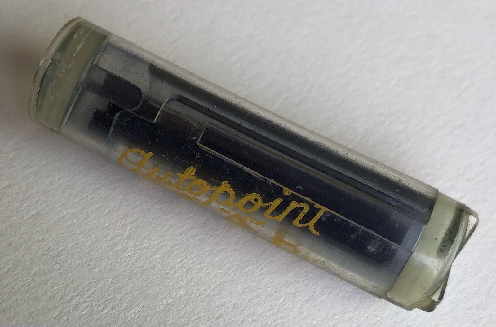 Vintage AUTOPOINT Mechanical Pencil Lead BLUE 1.1mm 1-3/8″ NOS 12pk USA