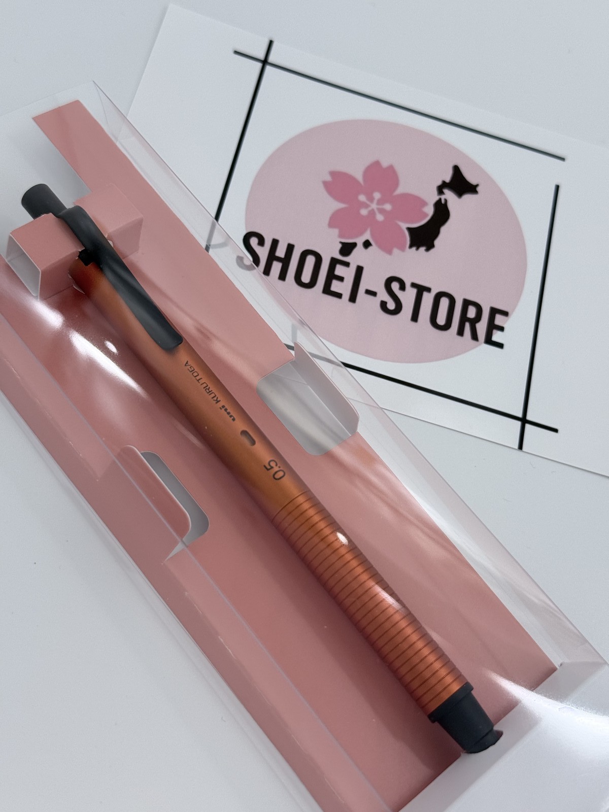 Uni Kurutoga Metal 0.5mm Mechanical Pencil Sunrise Orange Limited Edition NEW