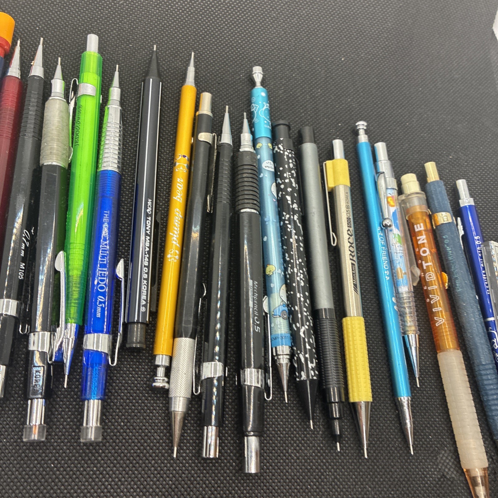 20 Mechanical Pencils Vintage Used Lot #116 LOCbbb