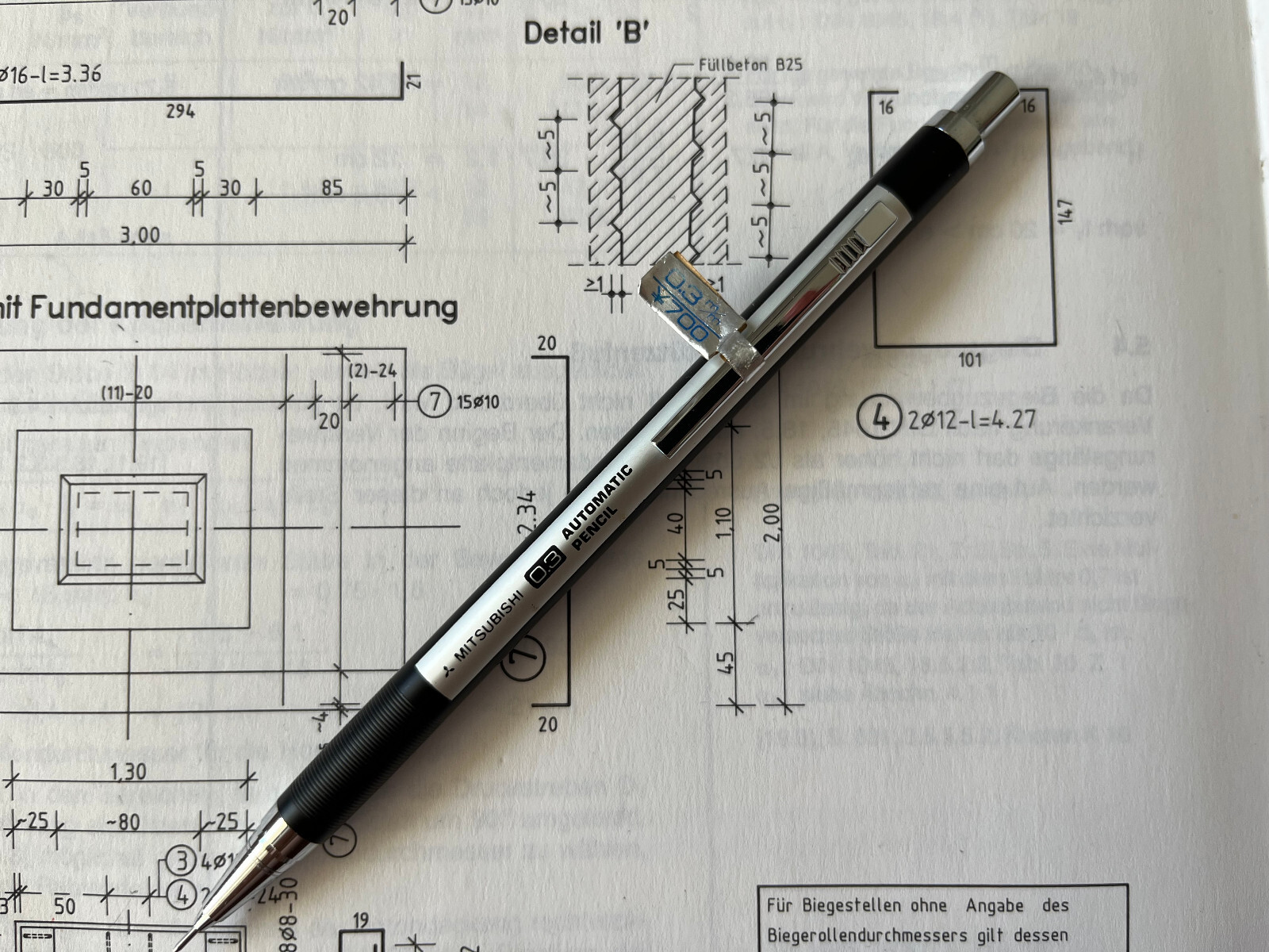 Rare Vintage Mechanical Pencil MITSUBISHI : M3-703 : 0.3 mm : Japan