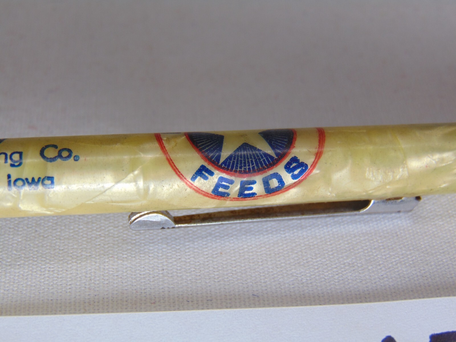 Advertising Mechanical Pencil Lucky Star Feeds Babcock Milling FarnHamVille Iowa