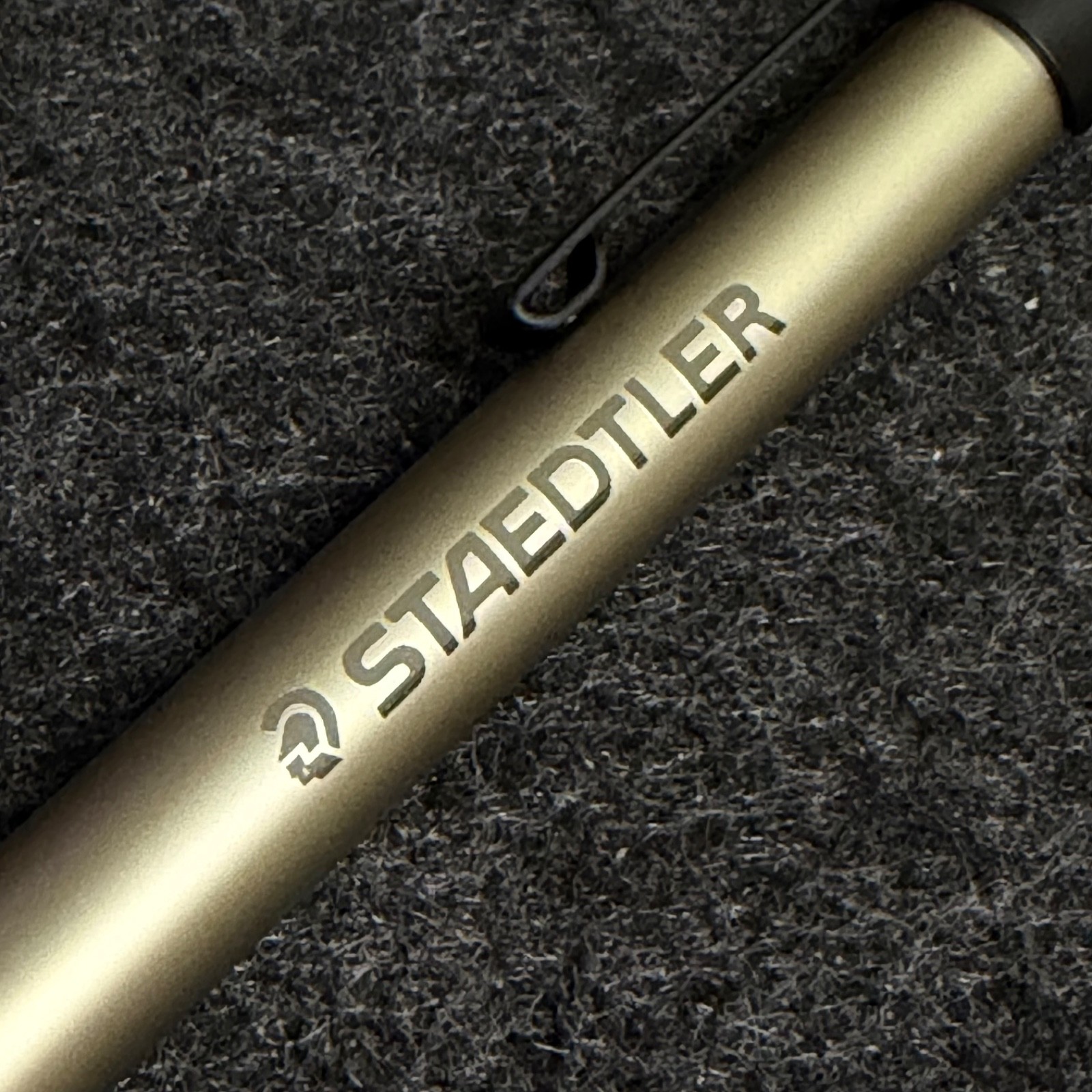 RARE STAEDTLER 925 35 Tokyu Hands Limited Champagne Gold Black 0.5mm Pencil New