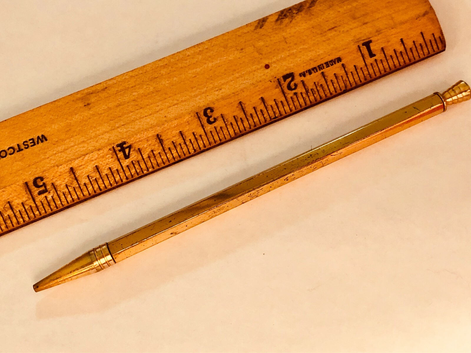 Vintage gold filled magnetic 5.25″ Mechanical pencil