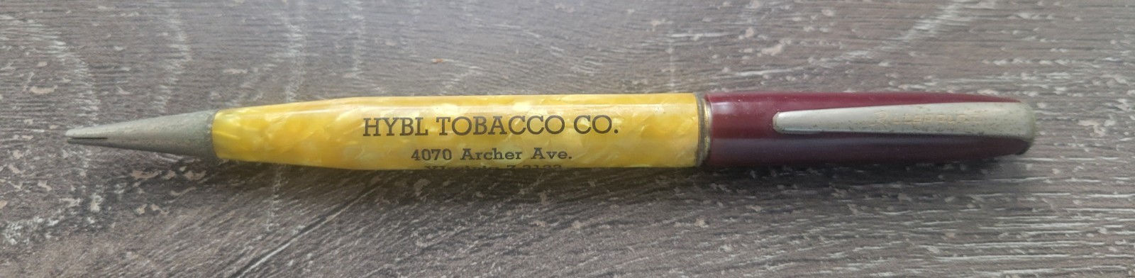 Hybl Tobacco Co. Rite Point Mechanical Pencil 1940-1950 Advertising Bert Butte