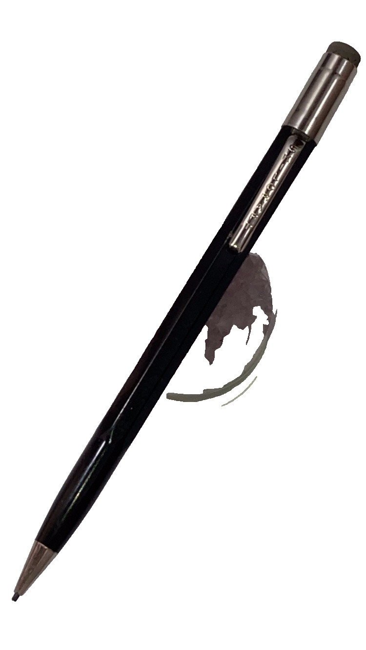 Vintage Skilcraft Mechanical Pencil U.S. Government 1970’s Black Twist