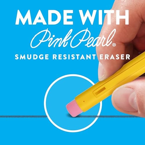 Paper Mate SharpWriter Mechanical Pencils, 12 Count (Pack of 1) 12 Count Yellow