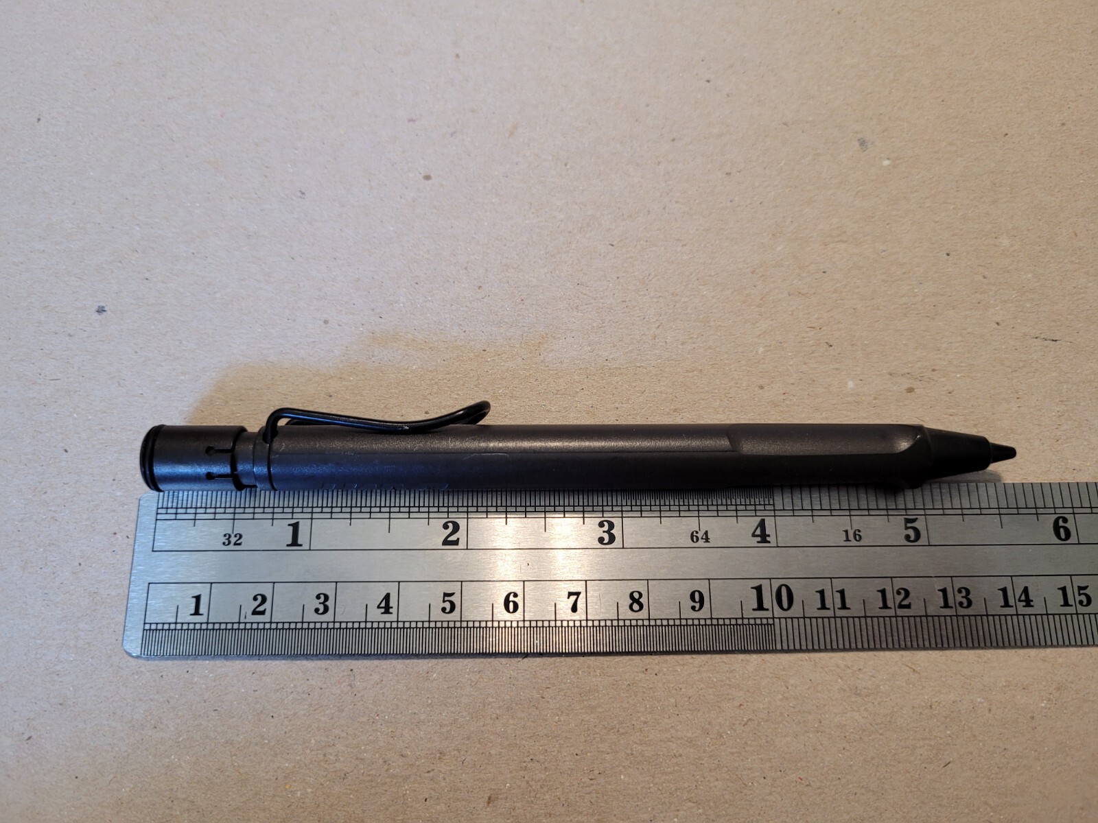 Vtg Lamy Safari Push Mechanism Pencil (0.5 mm) in Gray Black clip West Germany