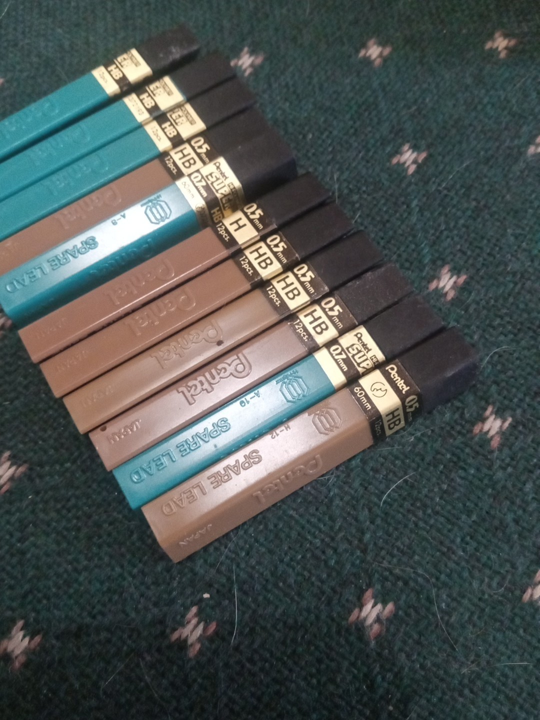 Vintage Stanford ZeZe Mechanical Pencil Japan Works And 11 Containers With Led