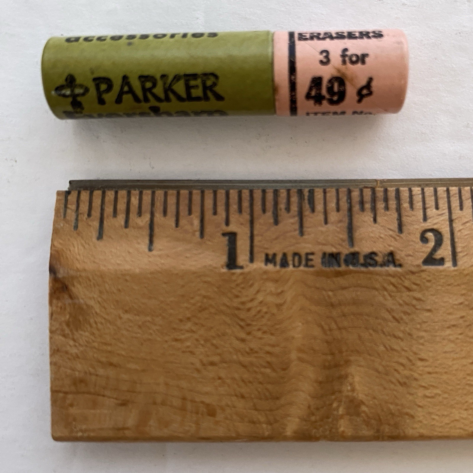 Vintage Parker Eversharp Writefine Eraser Refills 6-809-8 NOS Made in USA Lot 5