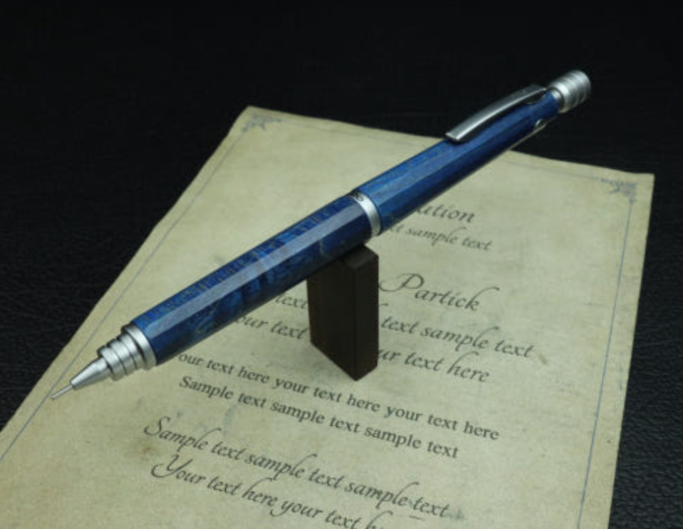 PILOT S20 Custom Mechanical Pencil Made by Maple Burl Wood HANDMADE WOOD PENCIL