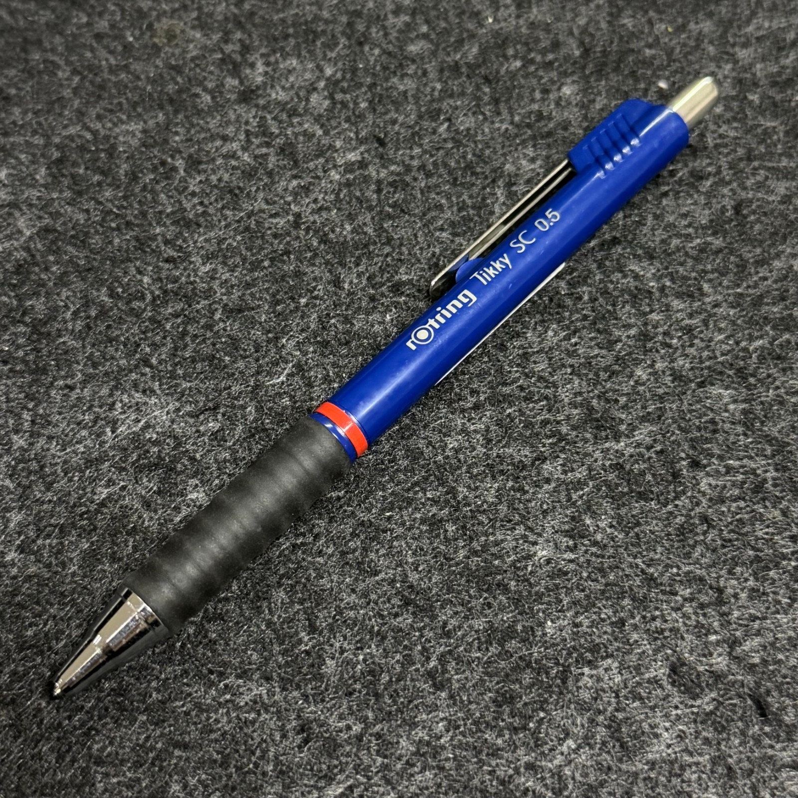 RARE Vintage Rotring Tikky SC 0.5mm Blue | Retractable Sleeve | Germany | NOS