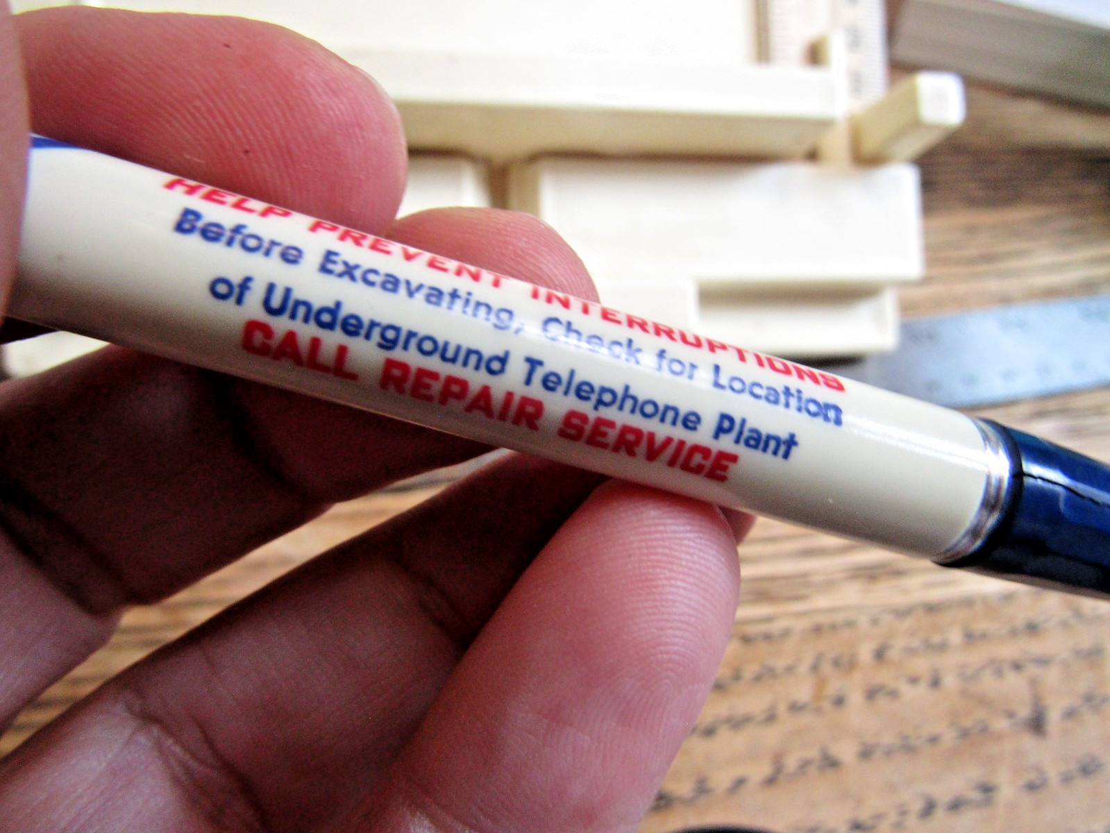 VG 1970’s The Bell Telephone Company Of Pennsylvania Durolite Mechanical Pencil