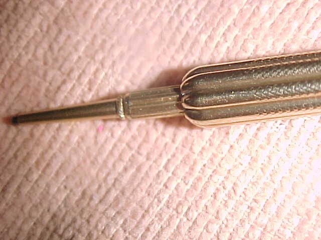 19th Century GOLD or GOLD FILLED PUSH PENCIL – ELEGANT & BEAUTIFUL