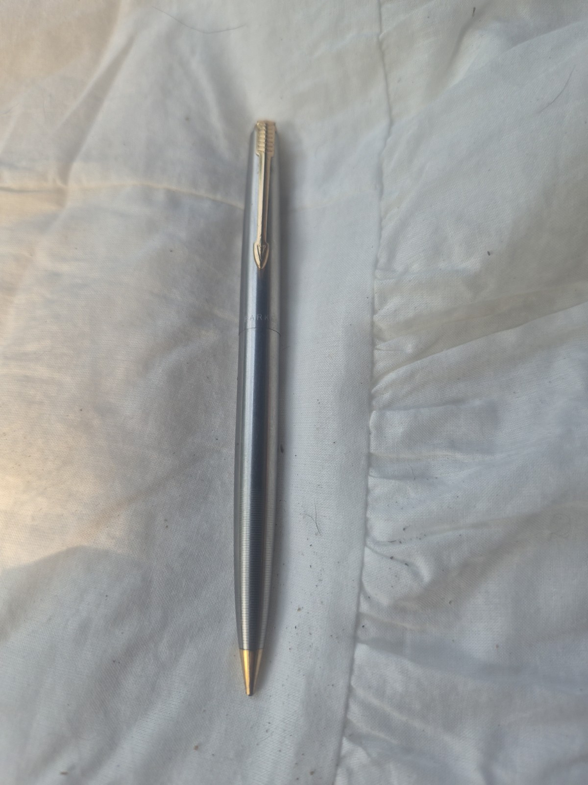 vintage PARKER mechanical pencil gold tone arrow clip Made in U.S.A. Parts