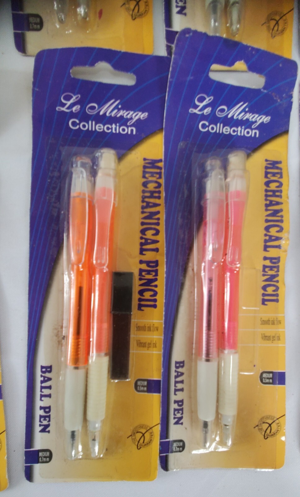 Lot 25 Mechanical Lead & Ball Point Pen Combos Pencils are great Pens Dried Up