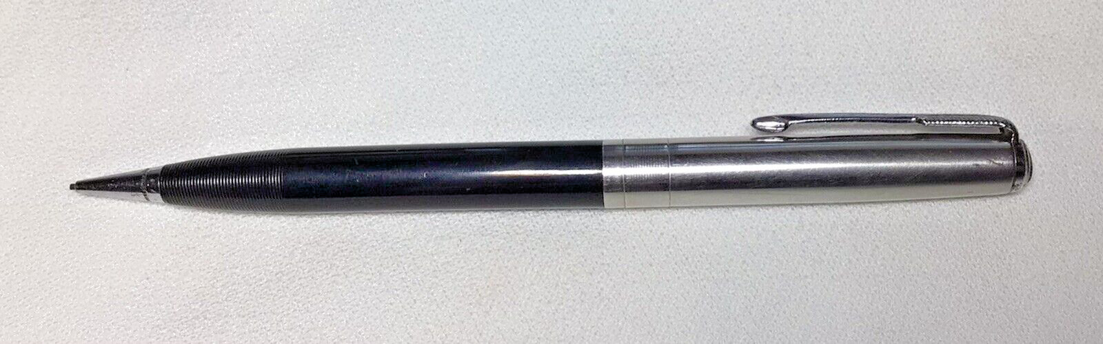 Parker 51 Pencil Stacked Coin Cap Black Barrel Nice Clean Working Pencil