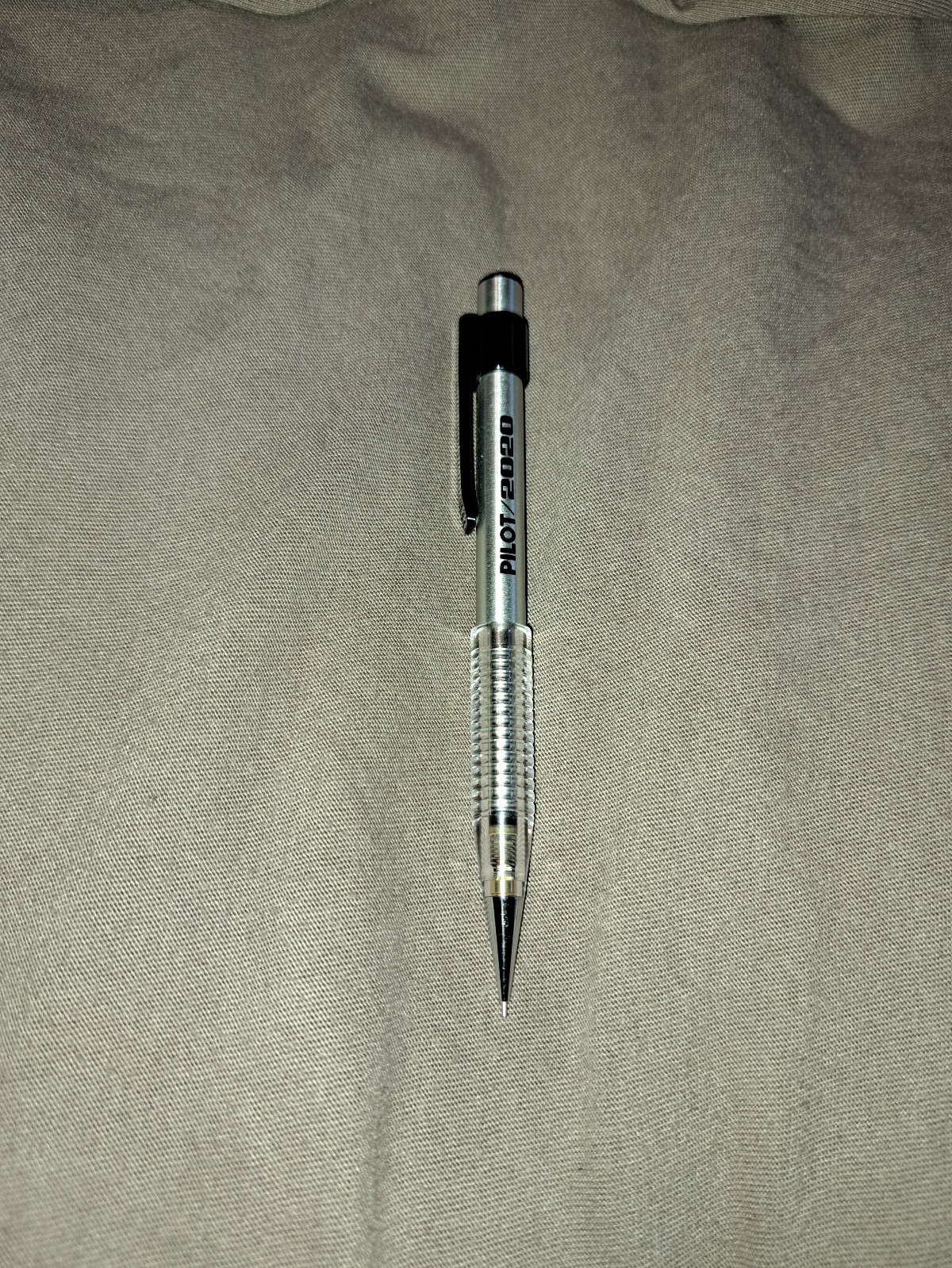 Pilot Mechanical Pencil Shaker 2020 Black Clip Transparent Grip Made in Japan
