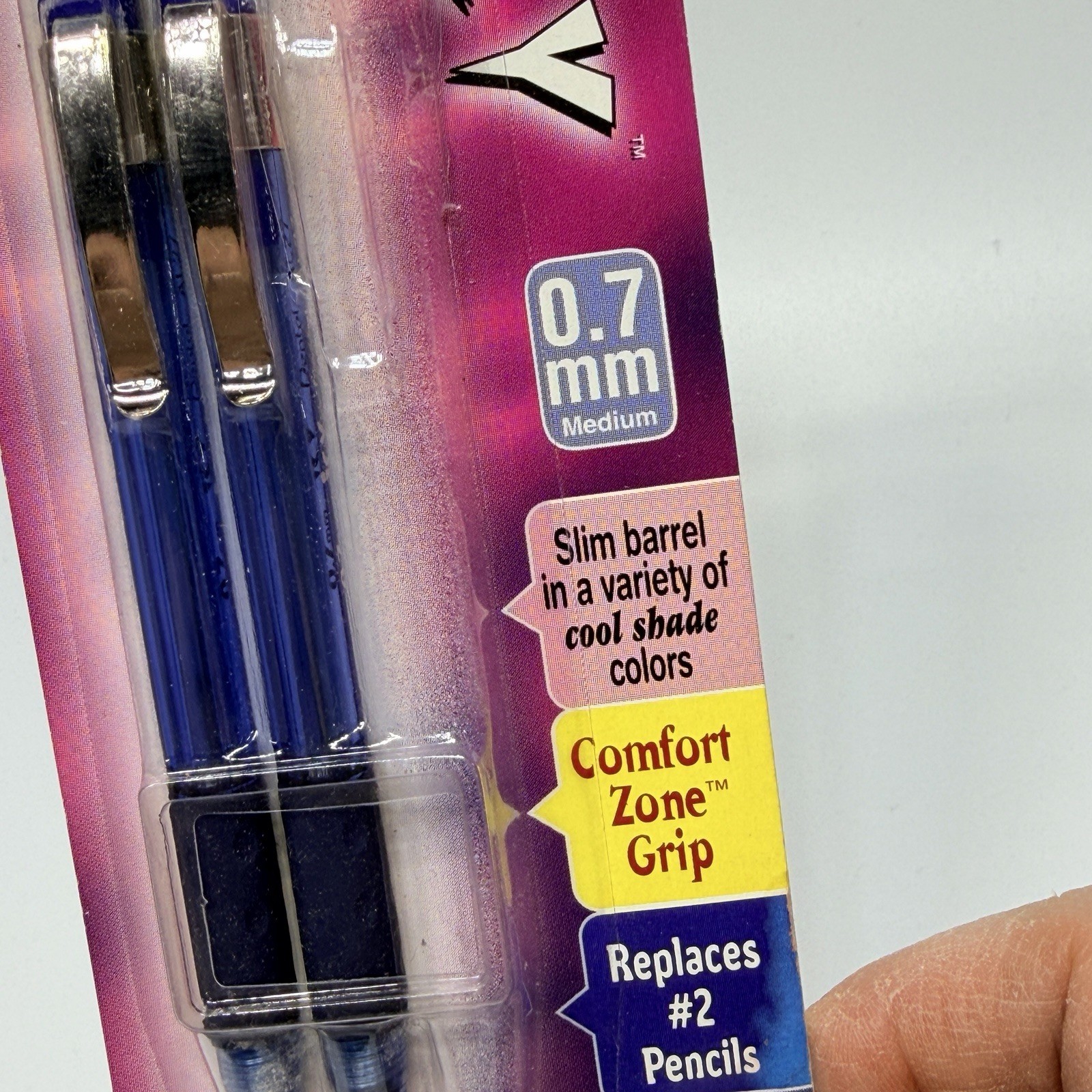 Vtg Pentel Icy Automatic Pencils 2 Pack Cool Shade Colors Blue 0.7 mm NEW