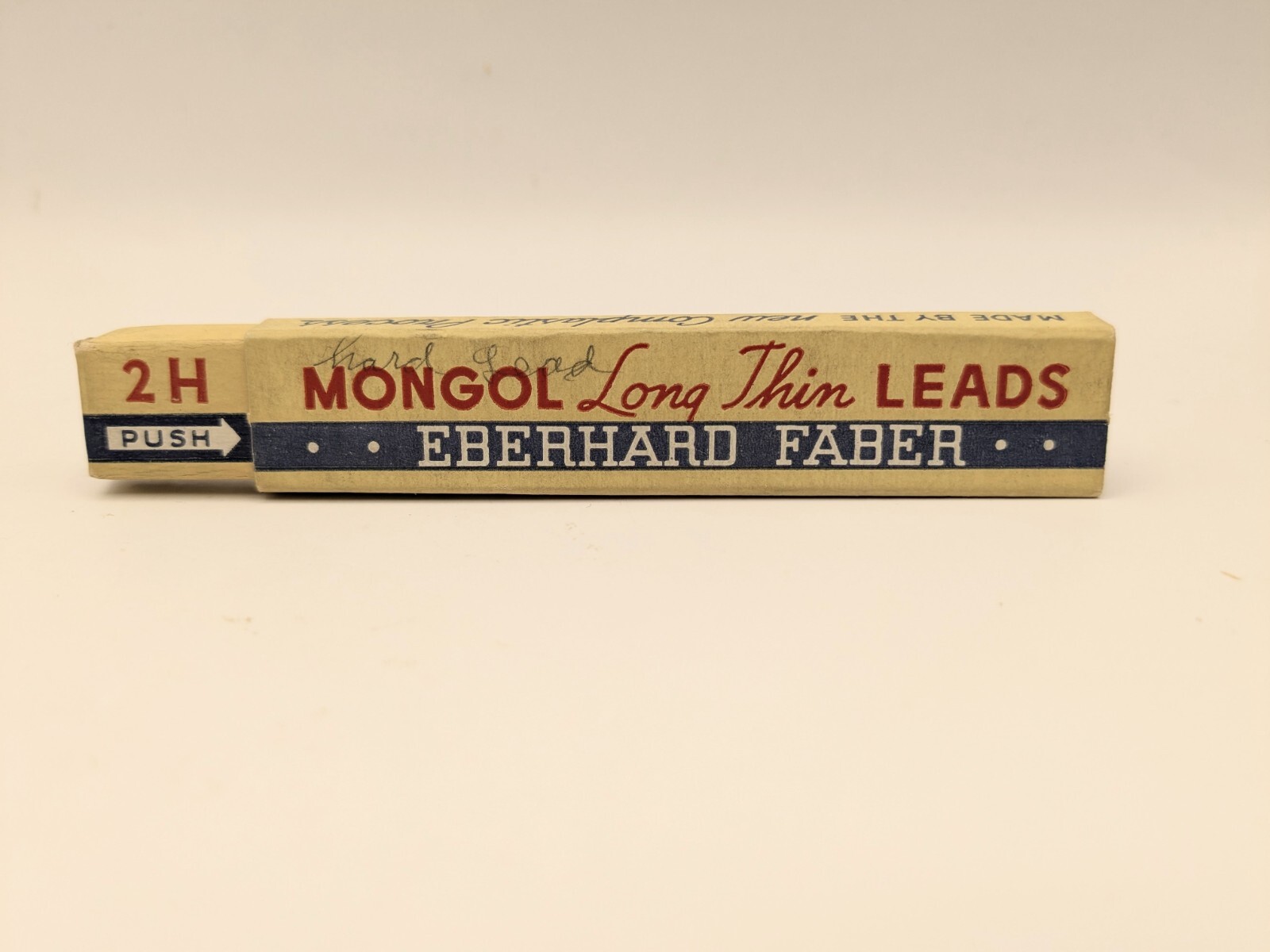 Vintage 2H 2.0mm Eberhard Faber Mechanical Pencil Hard Leads No 4010 Mongol