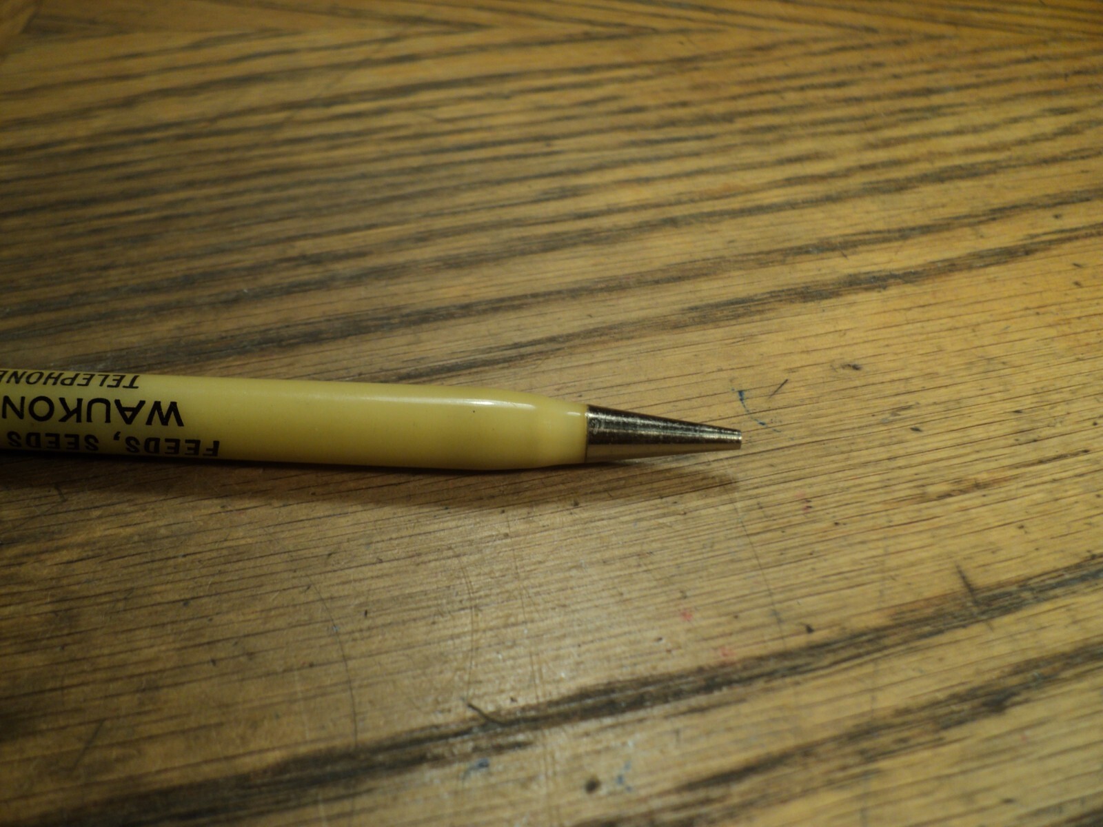 Vintage Mechanical Pencil A G Barton Waukon Iowa 5-1/2″ Long Unbranded