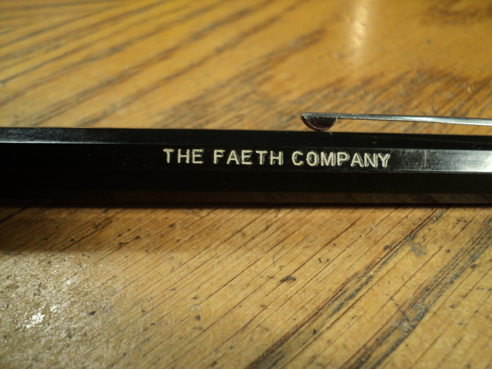 Vintage Autopoint Mechanical Pencil Advertising The Faeth Company