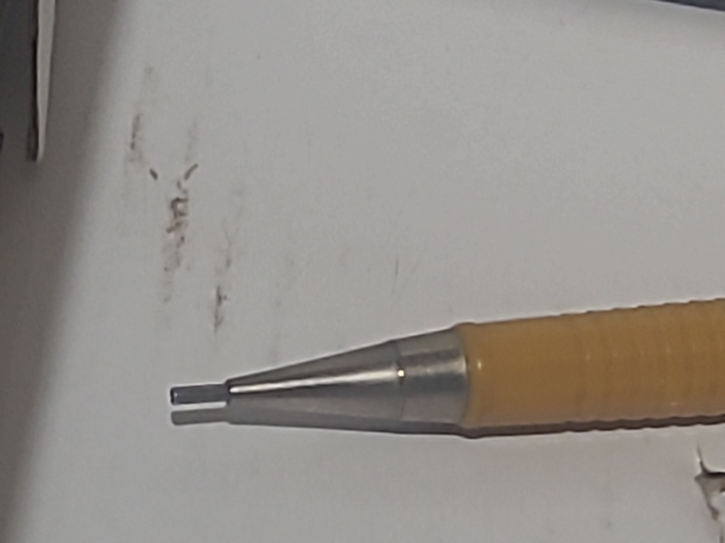 Vintage Pentel Sharp P209 Mechanical Drafting Pencil Yellow 0.9mm Japan