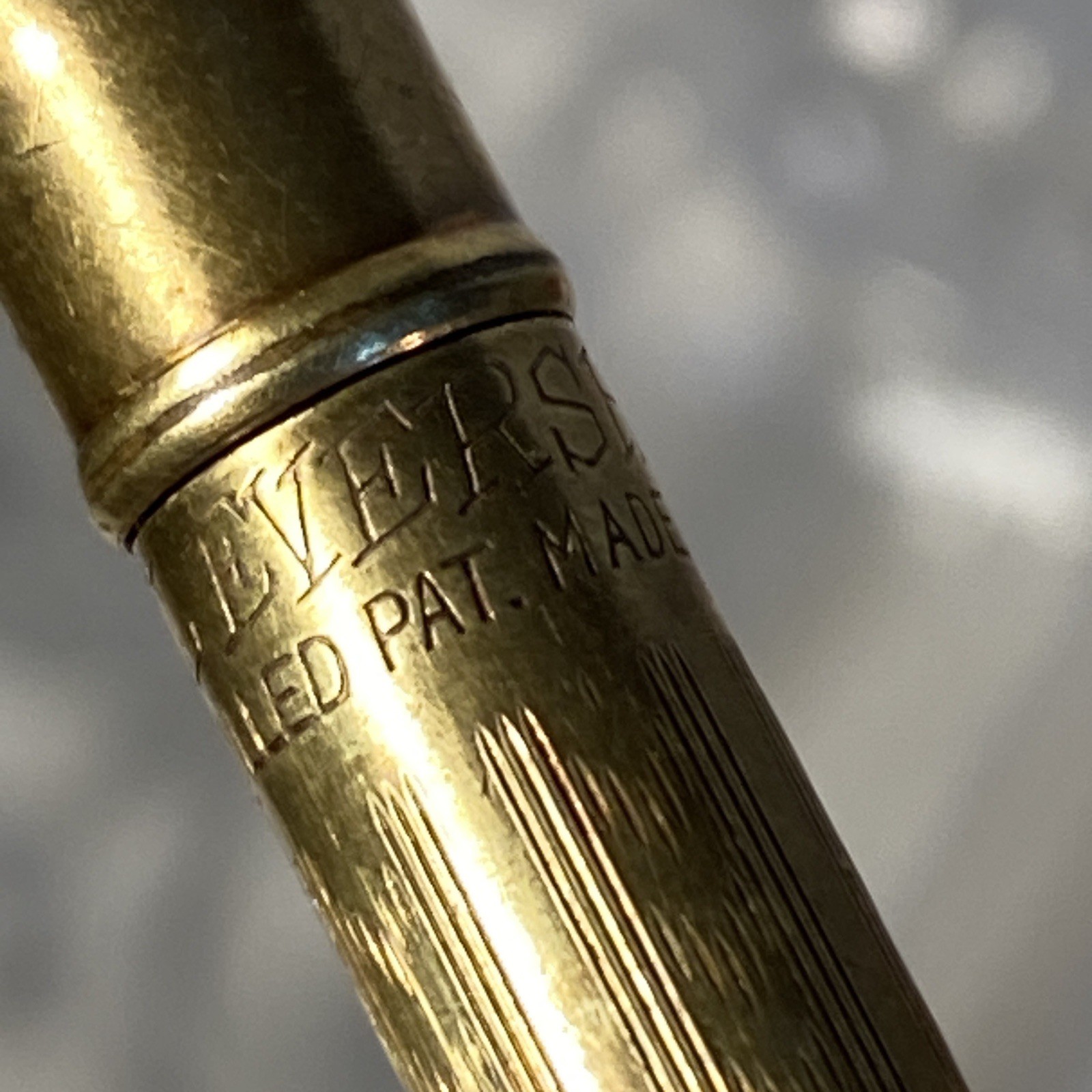 Vintage Wahl Eversharpe Mechanical Pencil Gold Filled 4” Ring Top