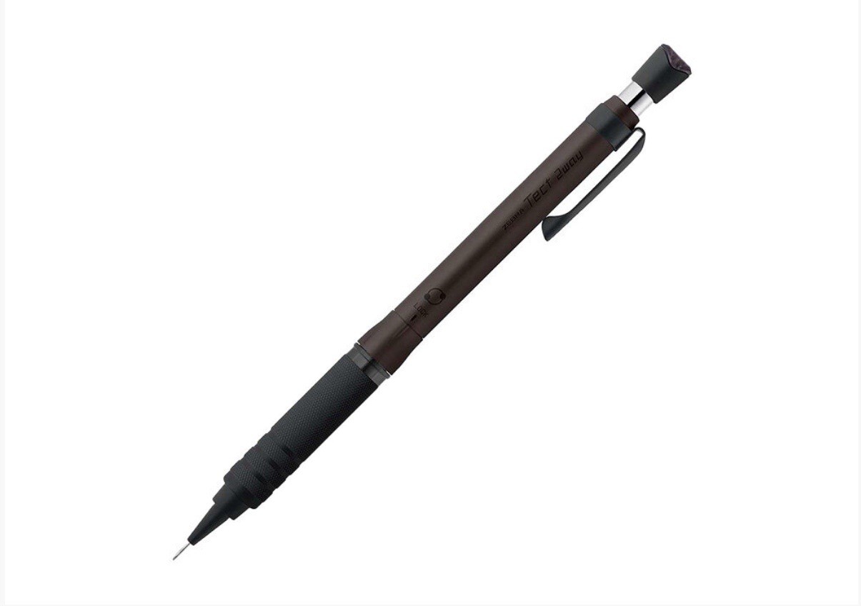 Zebra Mechanical Pencil Tect Two-Way RO Graphite Black P-MA141-GBK