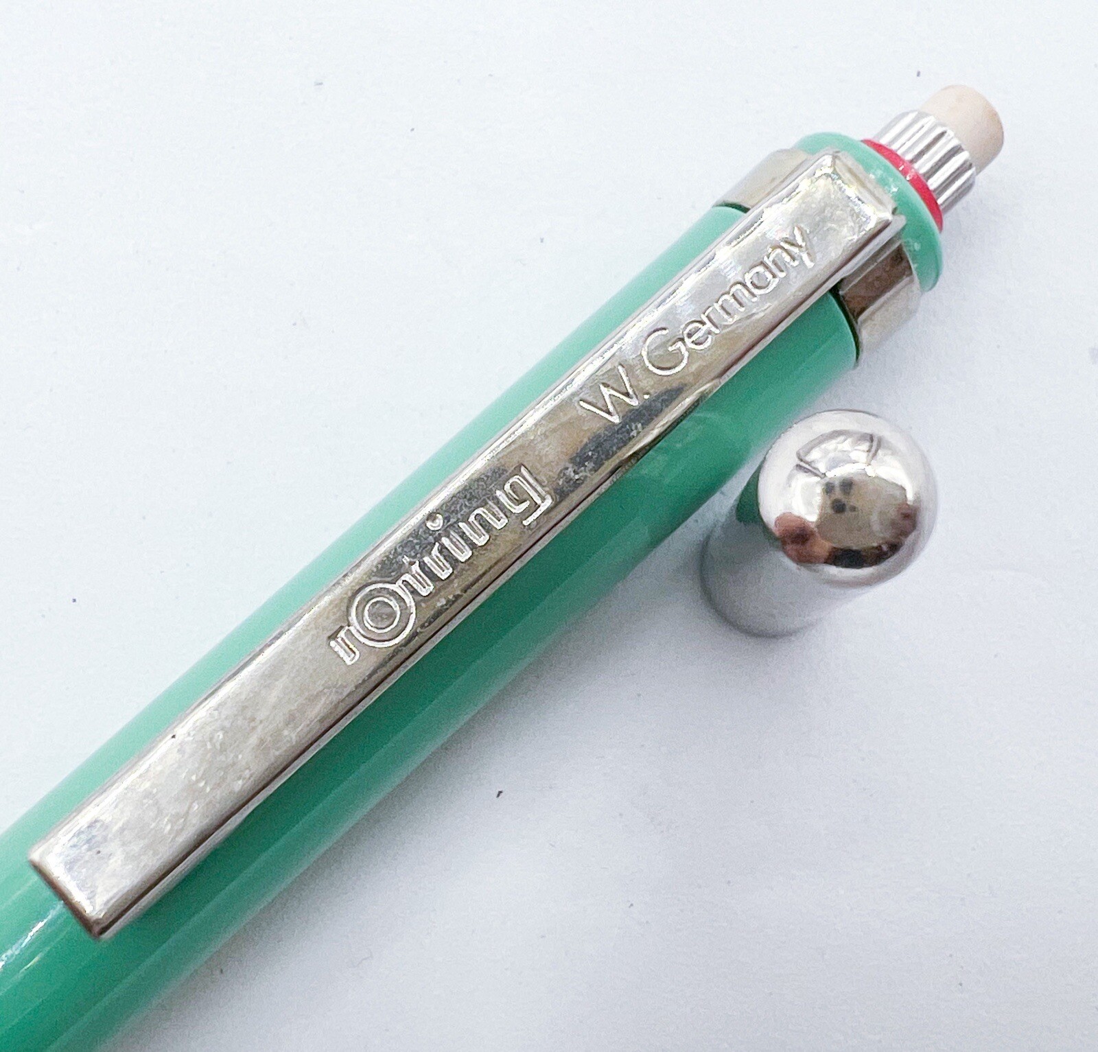 New Rotring Tikky Special Mechanical Pencil 0.3 Green Aqua West Germany