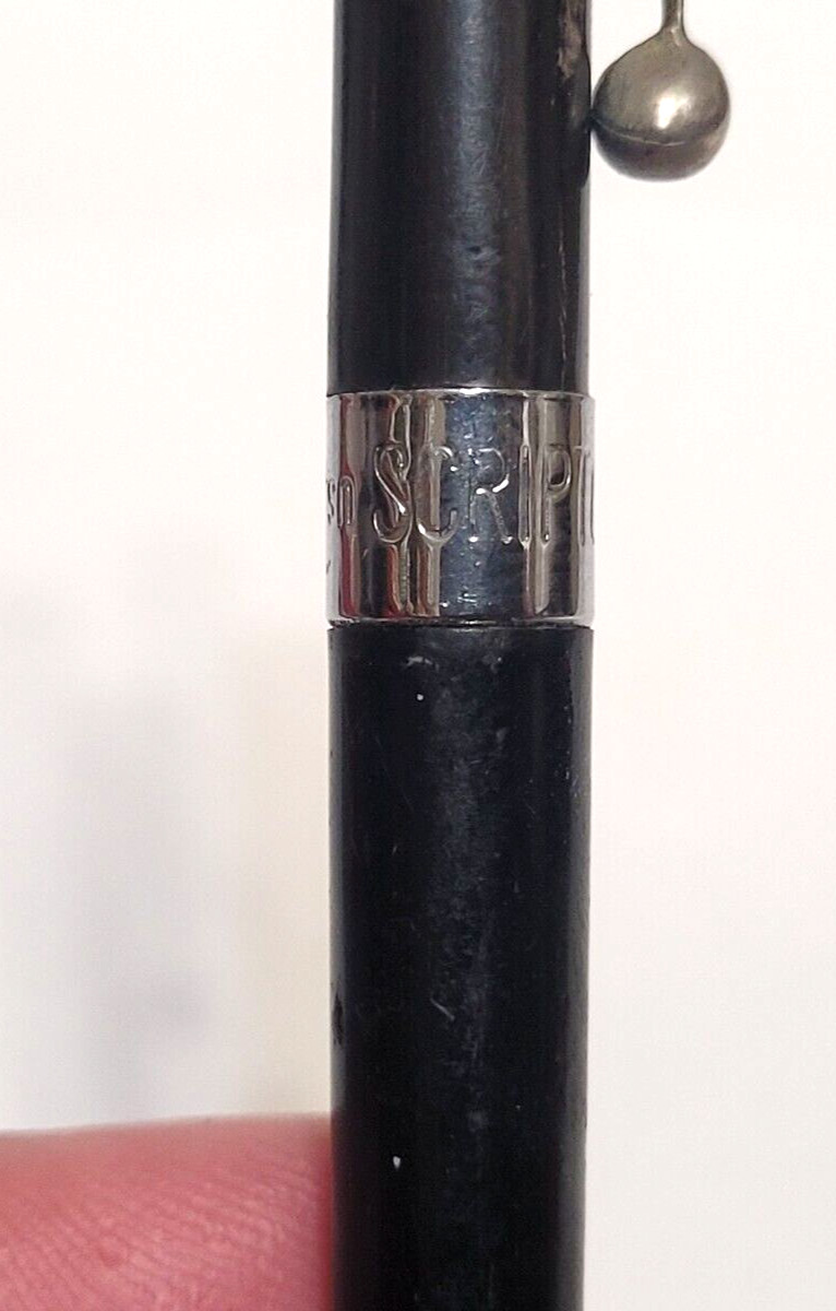 Vintage Scripto mechanical pencil with Lindy pocket clip