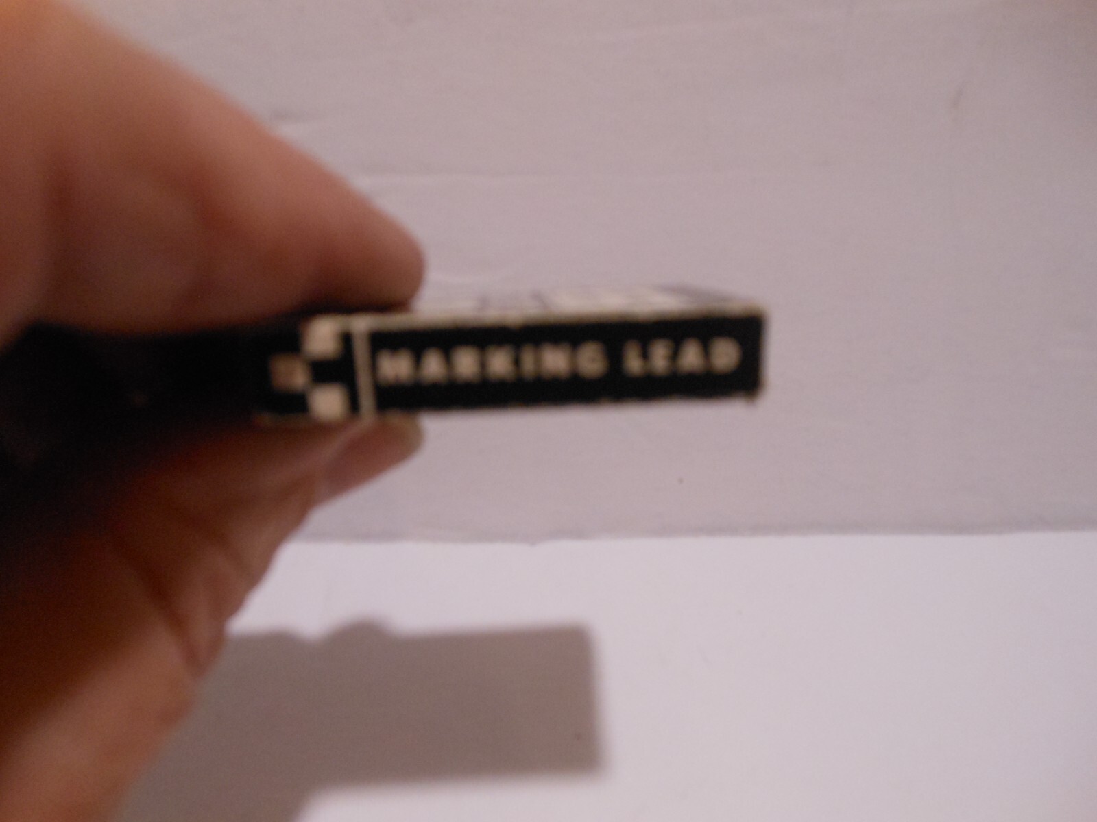 Vintage Listo Marking Pencil Large Size Leads Black No. 162-4 Pieces