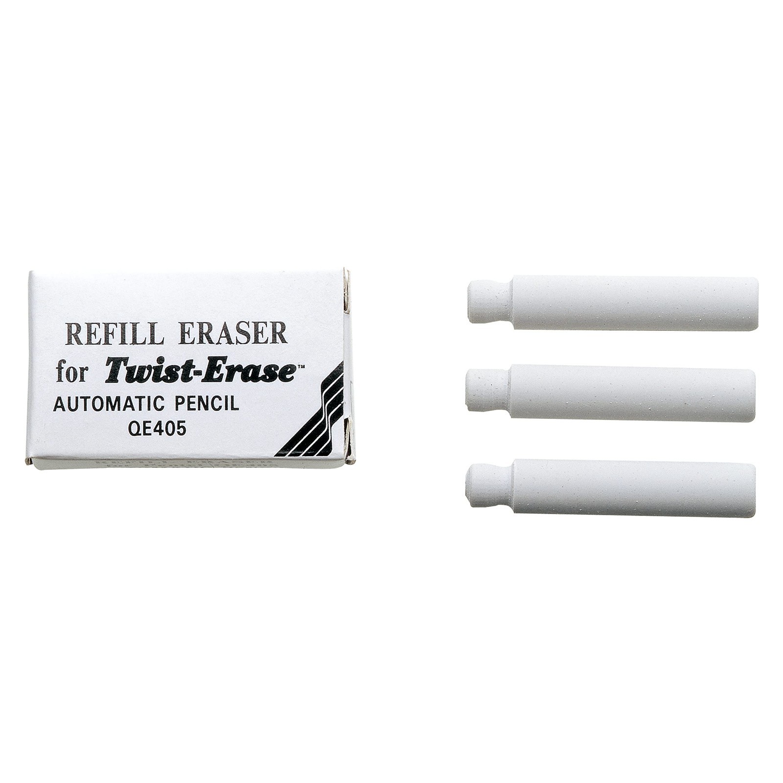 36 Pack Twist-Erase Pencil Refill Erasers – Perfect for School & Office Use